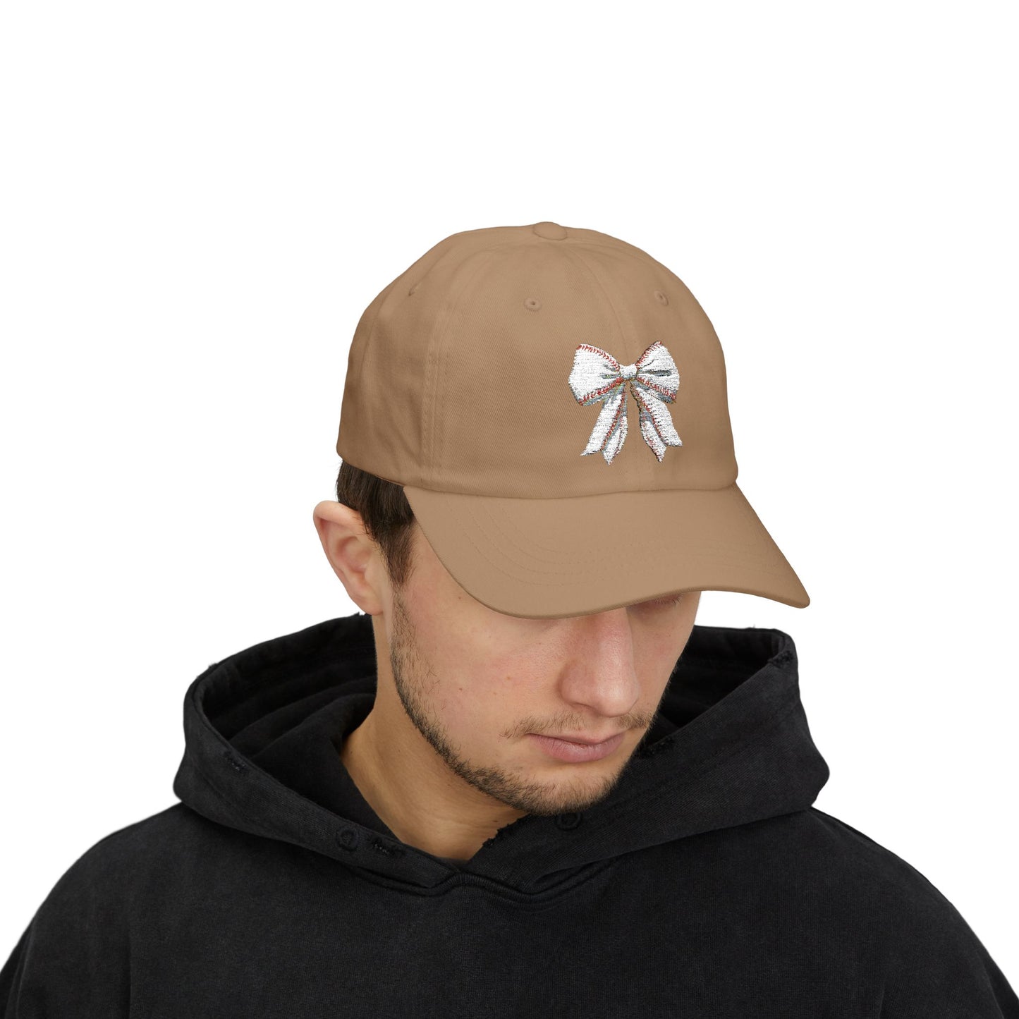 Baseball Bow Embroidered Kansas City Baseball Hat