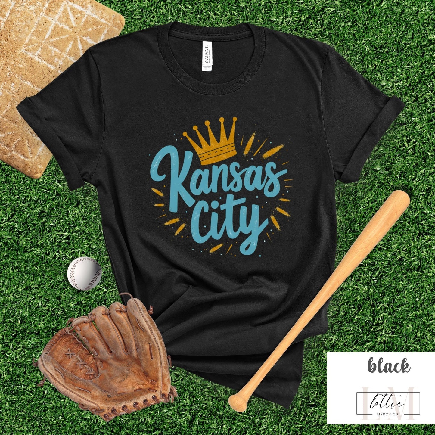 Kansas City Gold Crown Baseball T-Shirt
