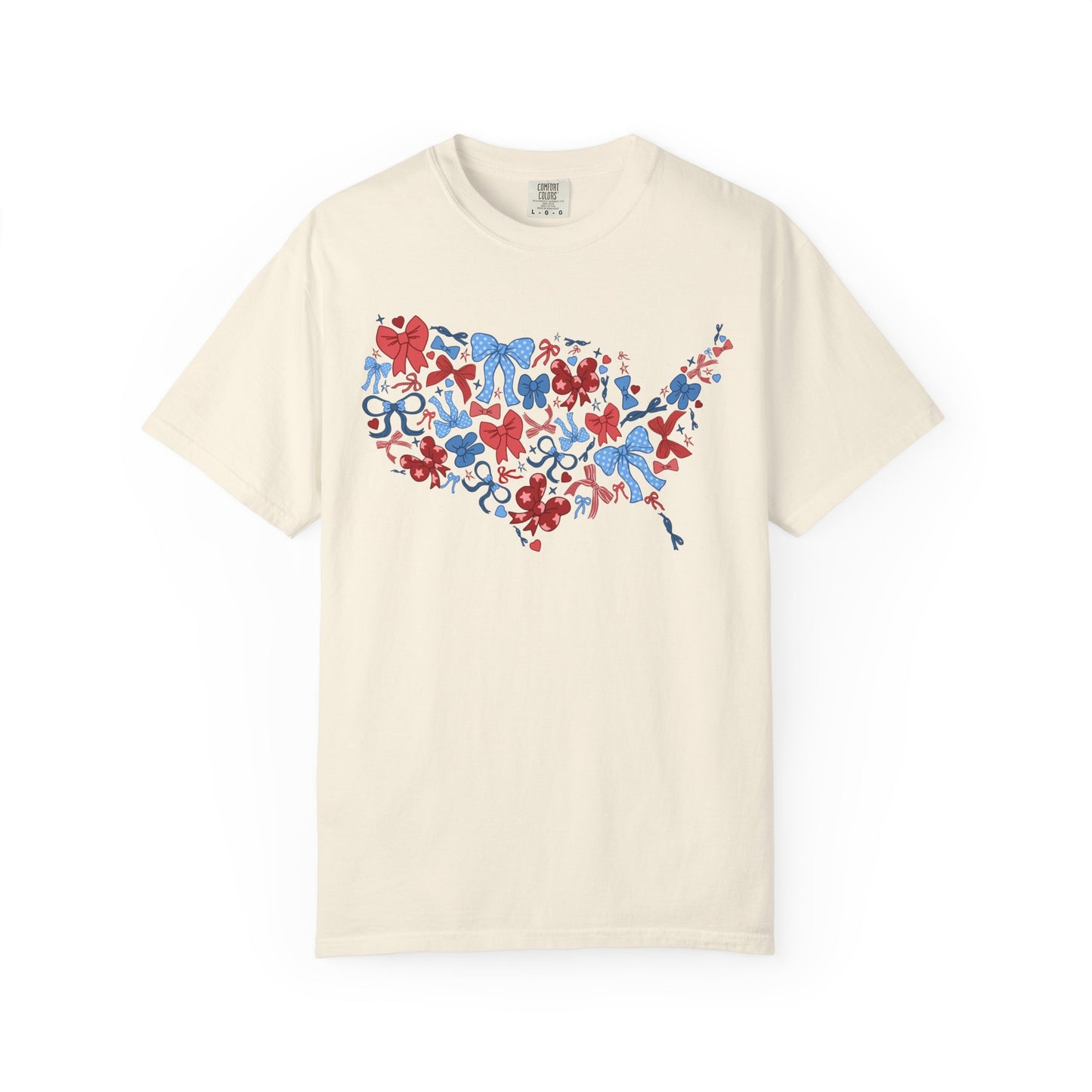 United States of America Bow Graphic Shirt