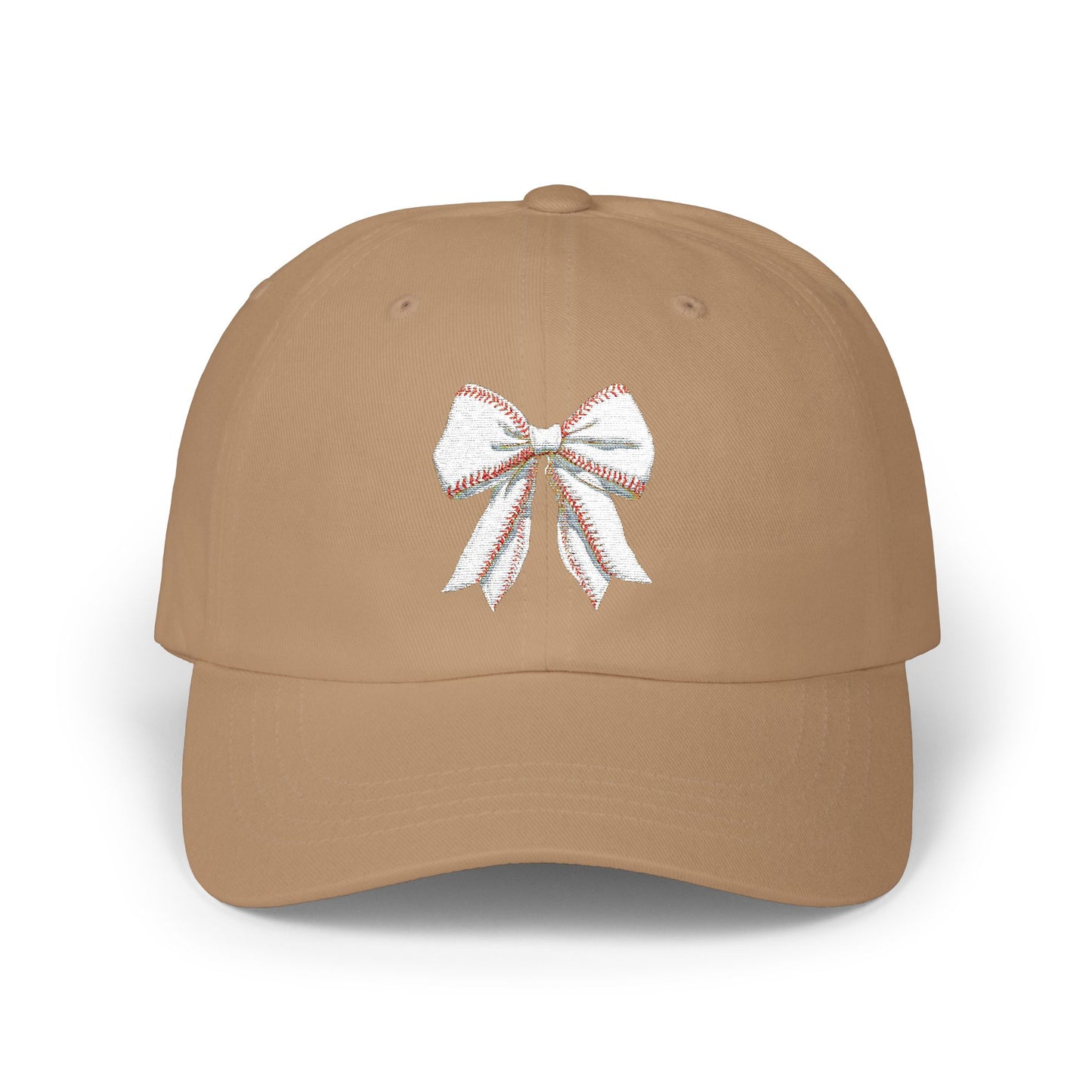 Baseball Bow Embroidered Kansas City Baseball Hat