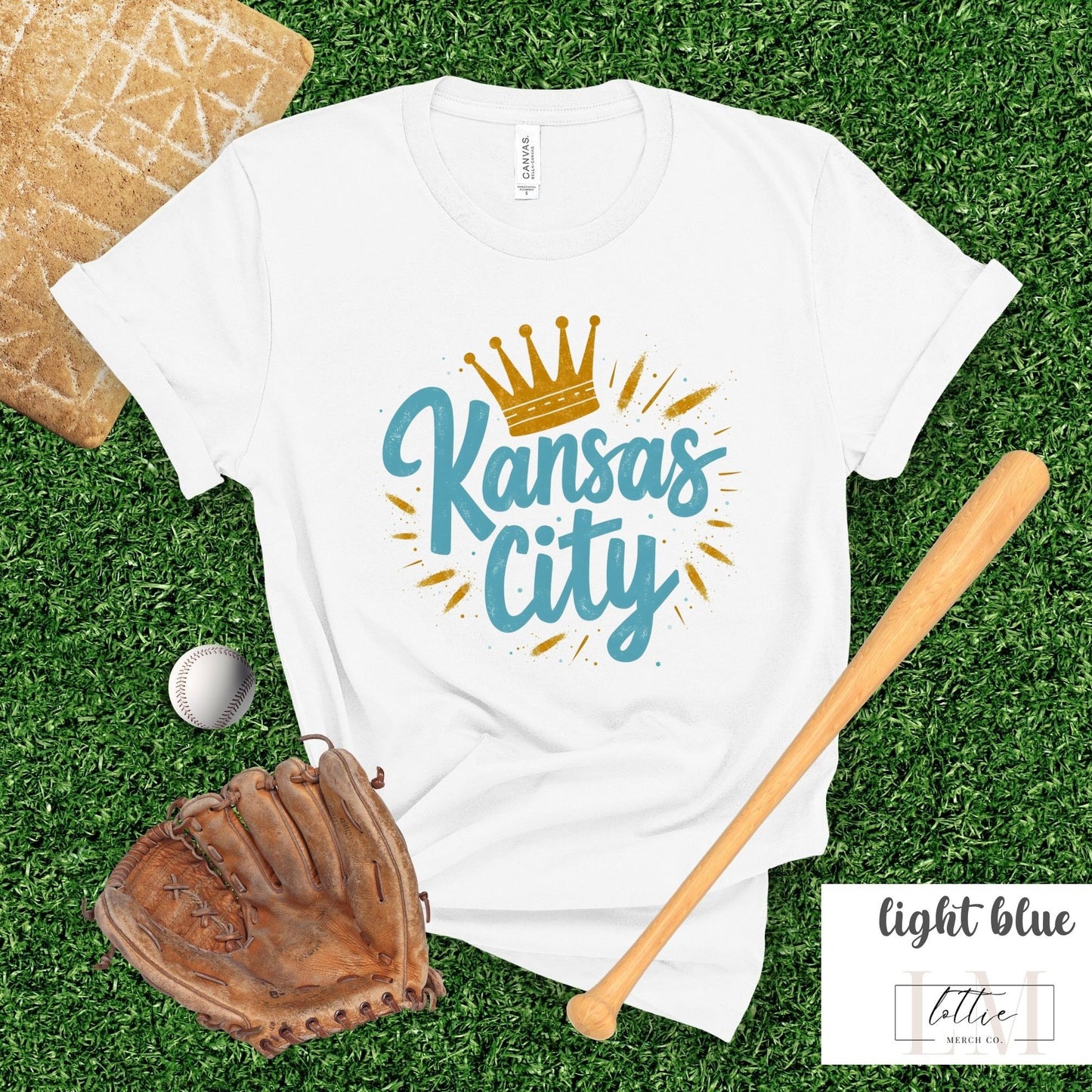 Kansas City Gold Crown Baseball T-Shirt