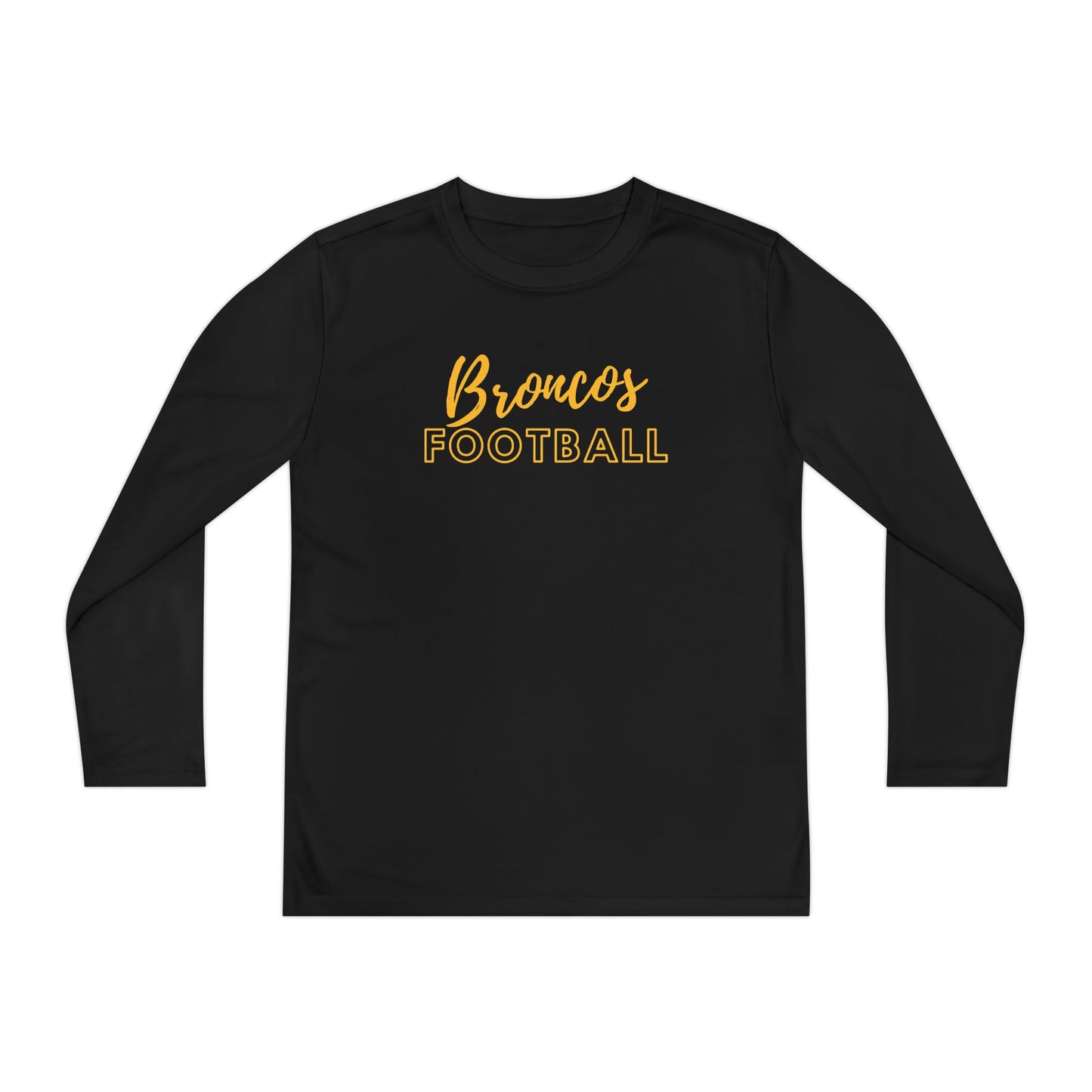 Broncos Football Youth Long Sleeve Tee