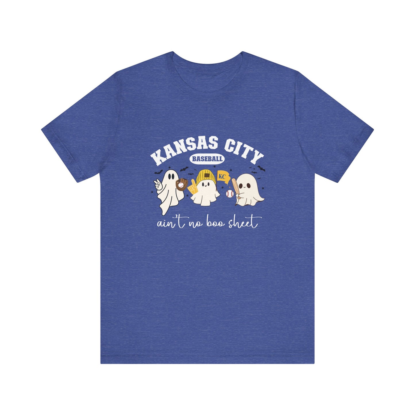 Kansas City Baseball Aint No Boo Sheet T-shirt