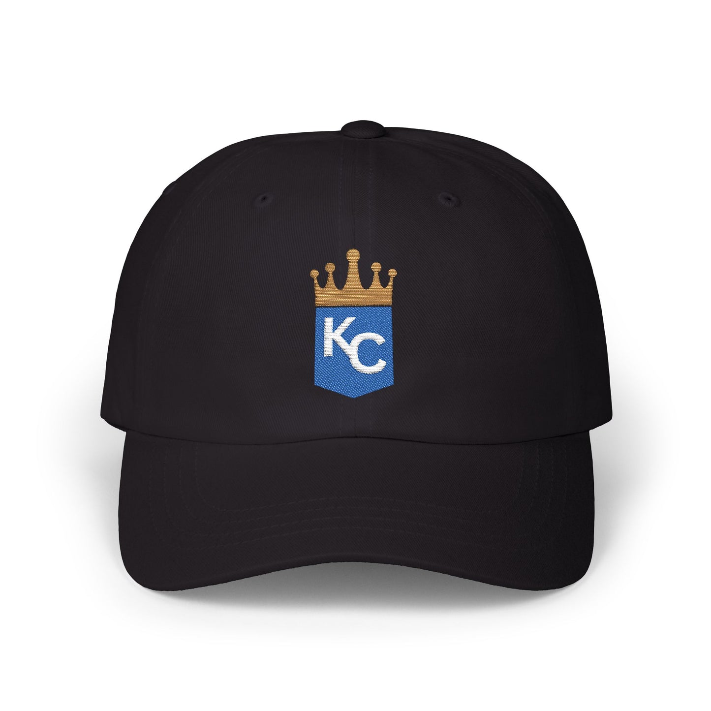 Embroidered Kansas City Crown Baseball Hat
