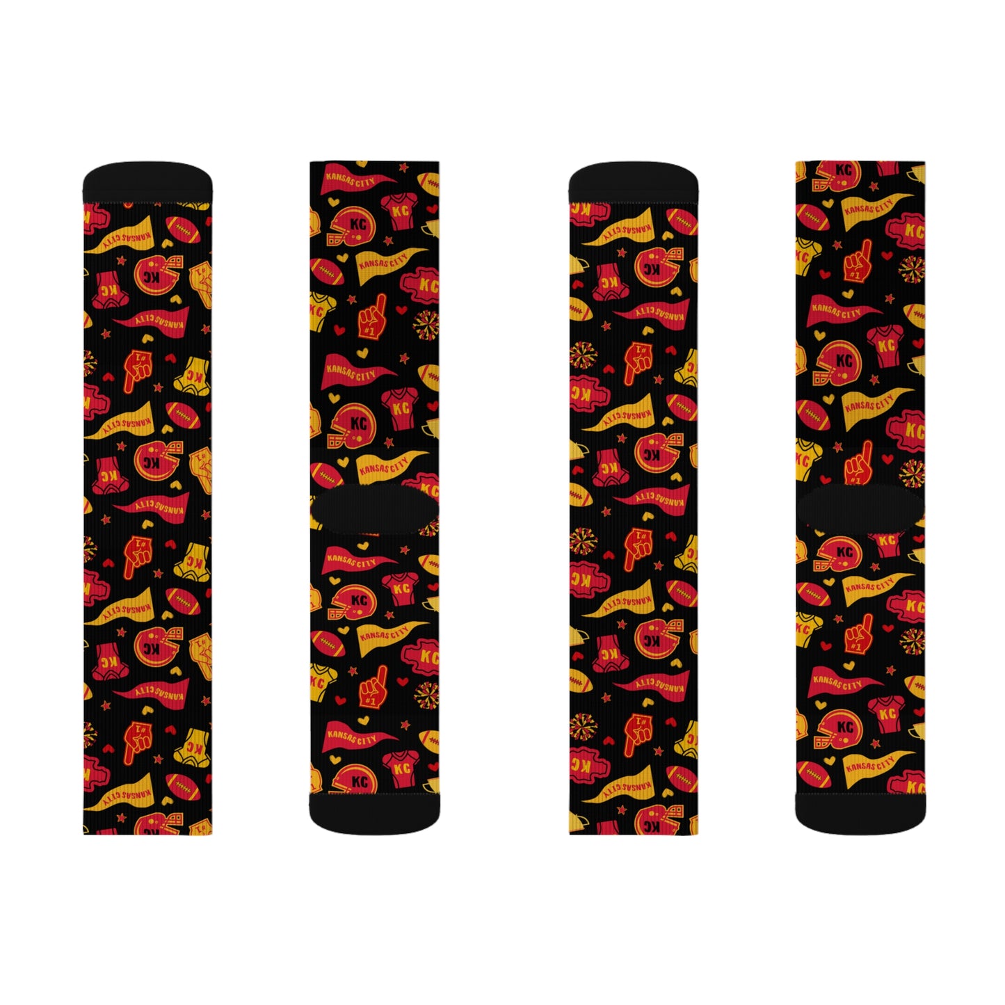 KC Football Sublimation Socks