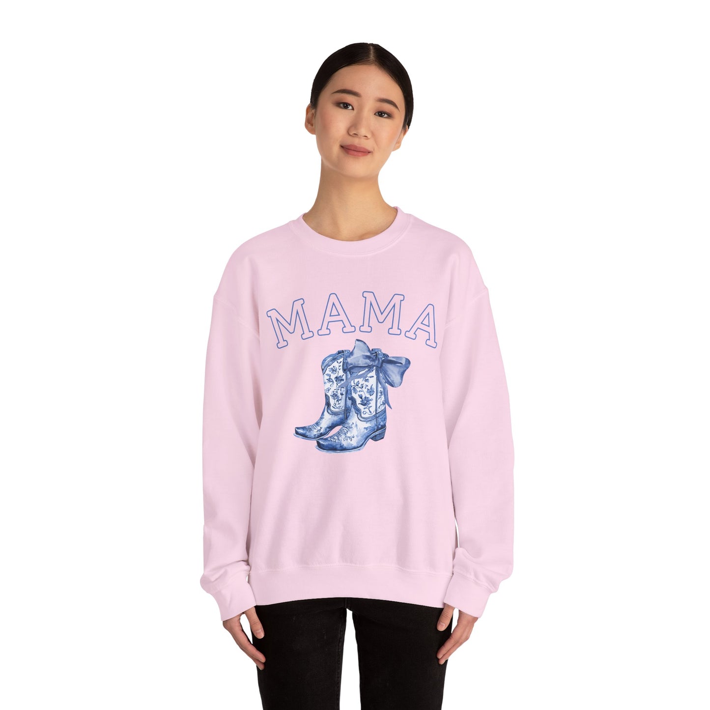 Western Toile Coquette Mama Sweatshirt