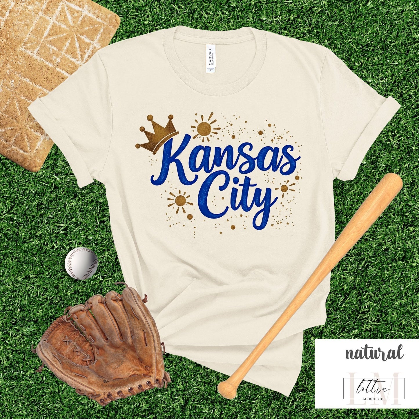 Kansas City Crown Baseball T-Shirt