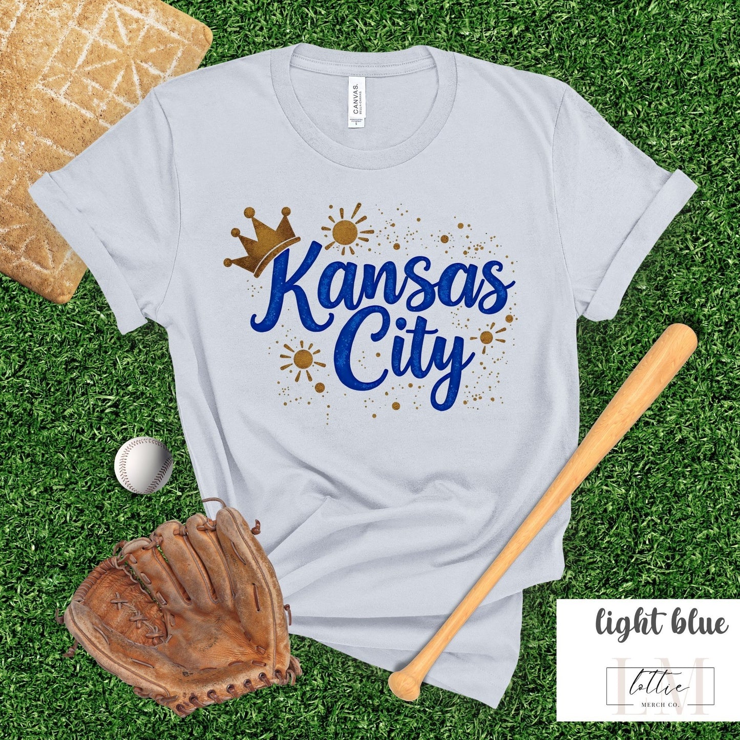 Kansas City Crown Baseball T-Shirt