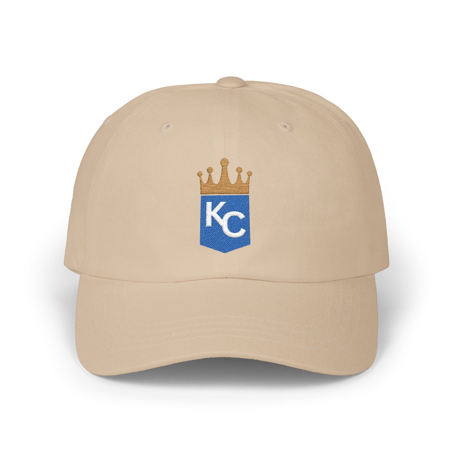 Embroidered Kansas City Crown Baseball Hat