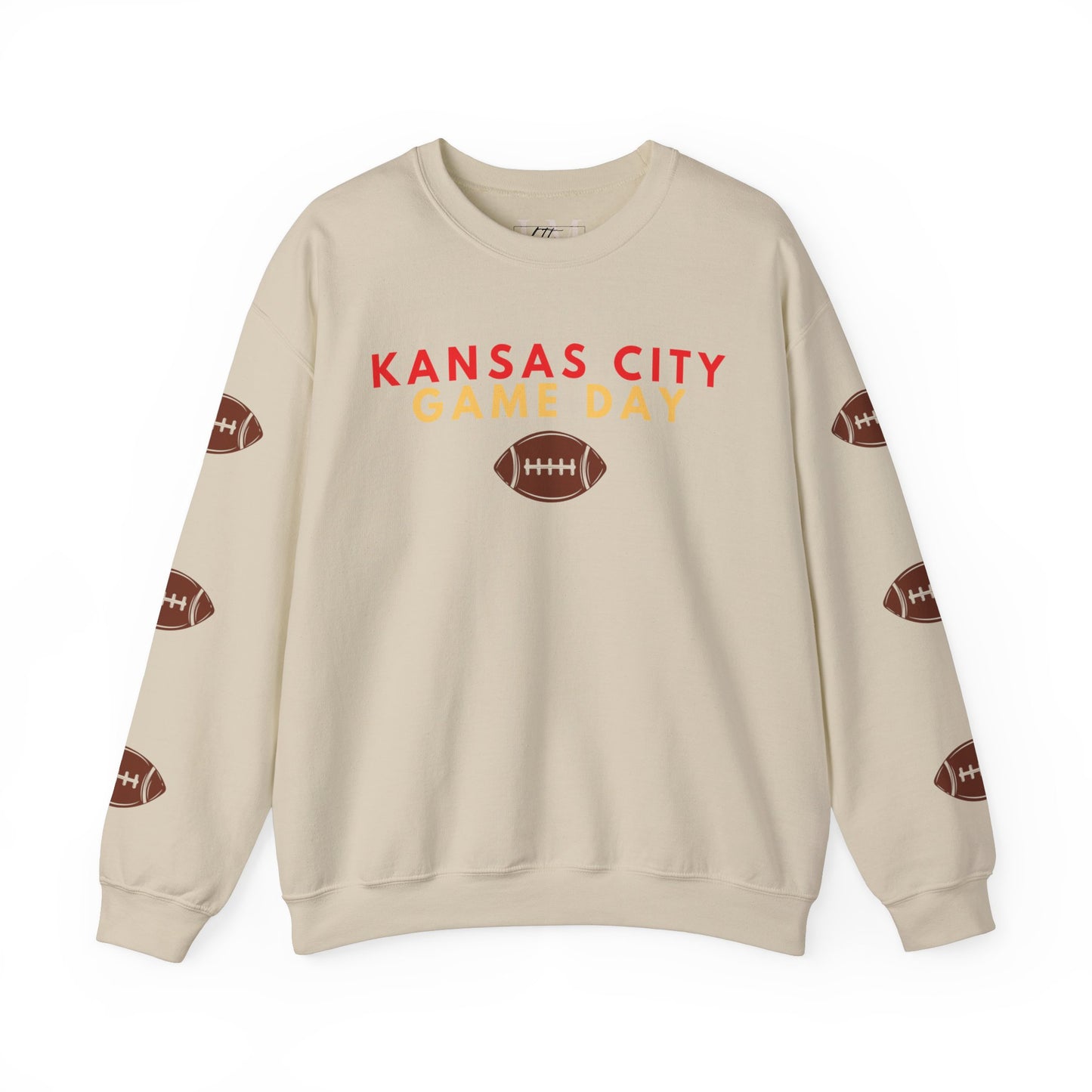 Kansas City Game Day with Sleeve Football Sweatshirt