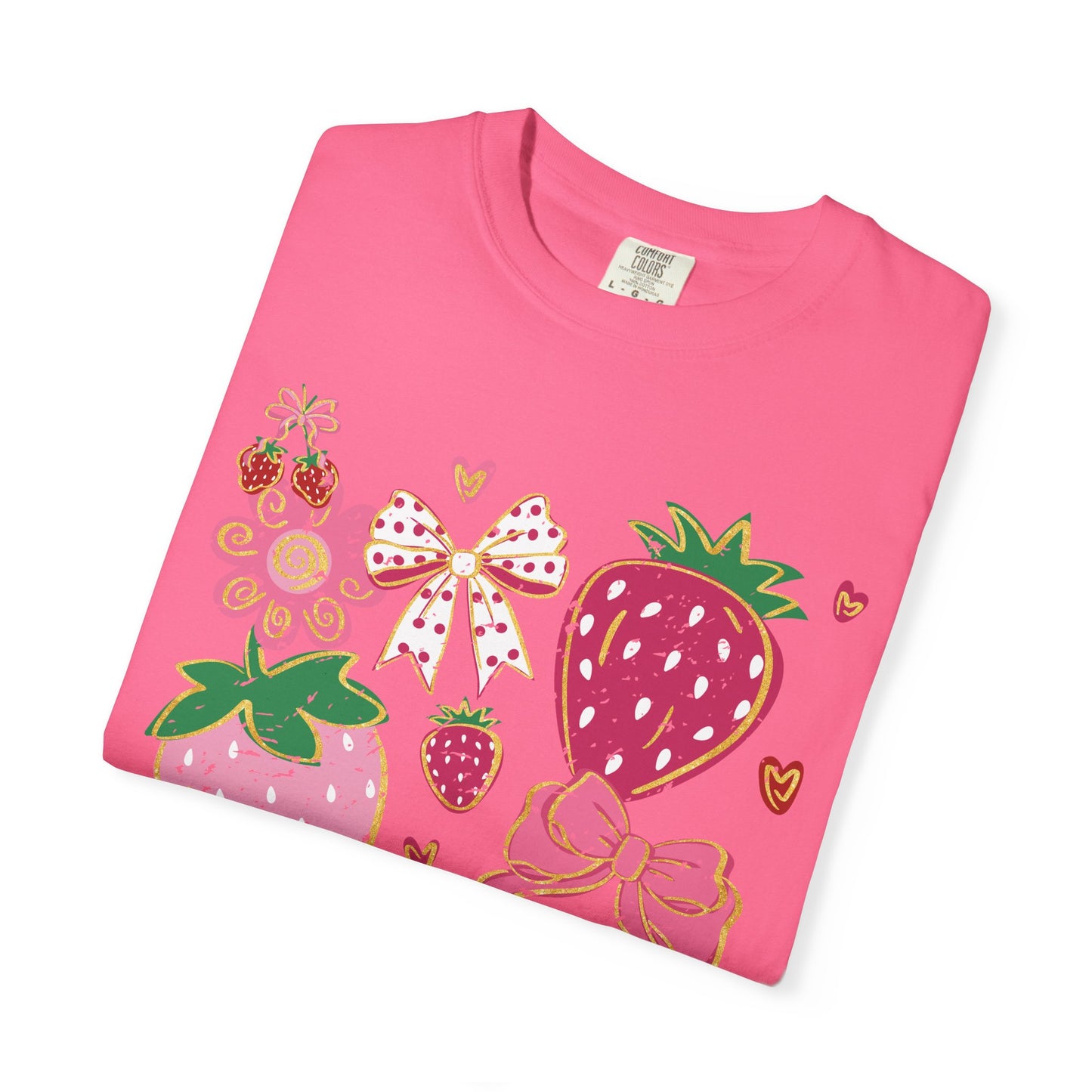 Strawberry Design Colors Shirt