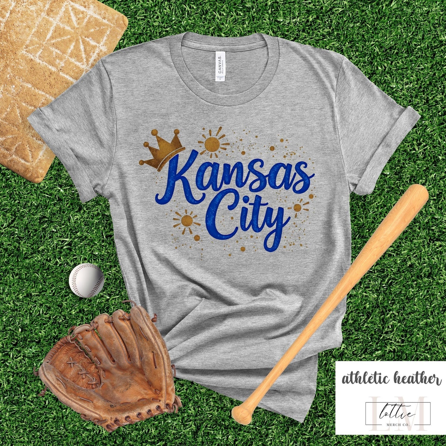 Kansas City Crown Baseball T-Shirt