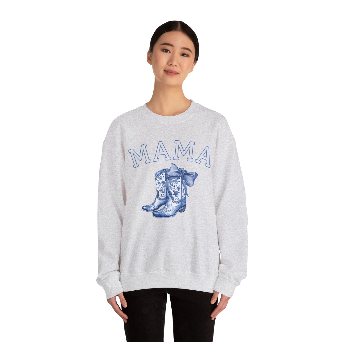 Western Toile Coquette Mama Sweatshirt