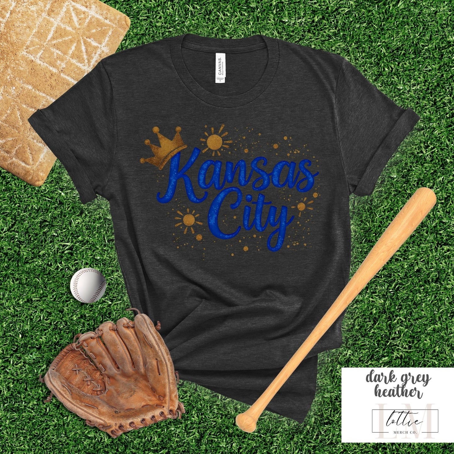 Kansas City Crown Baseball T-Shirt