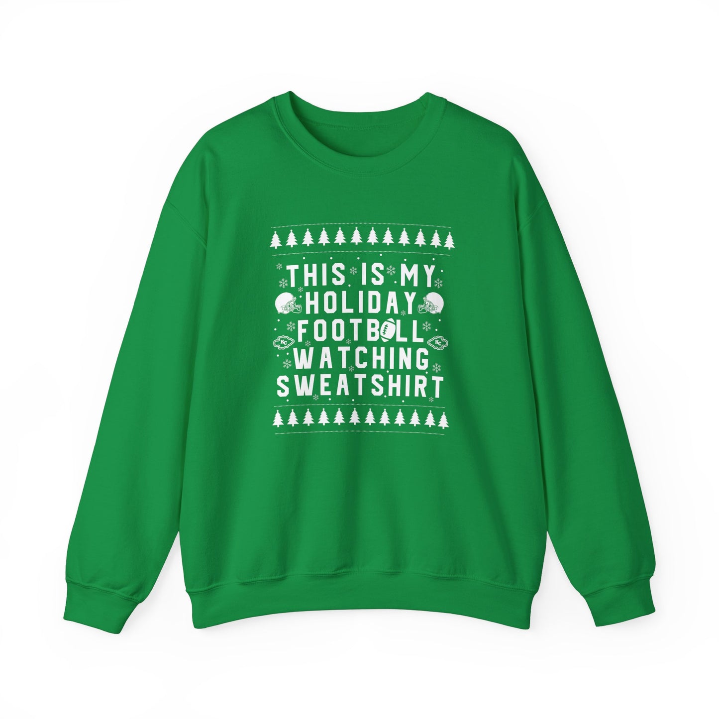 NEW Kansas City Holiday Football Sweatshirt