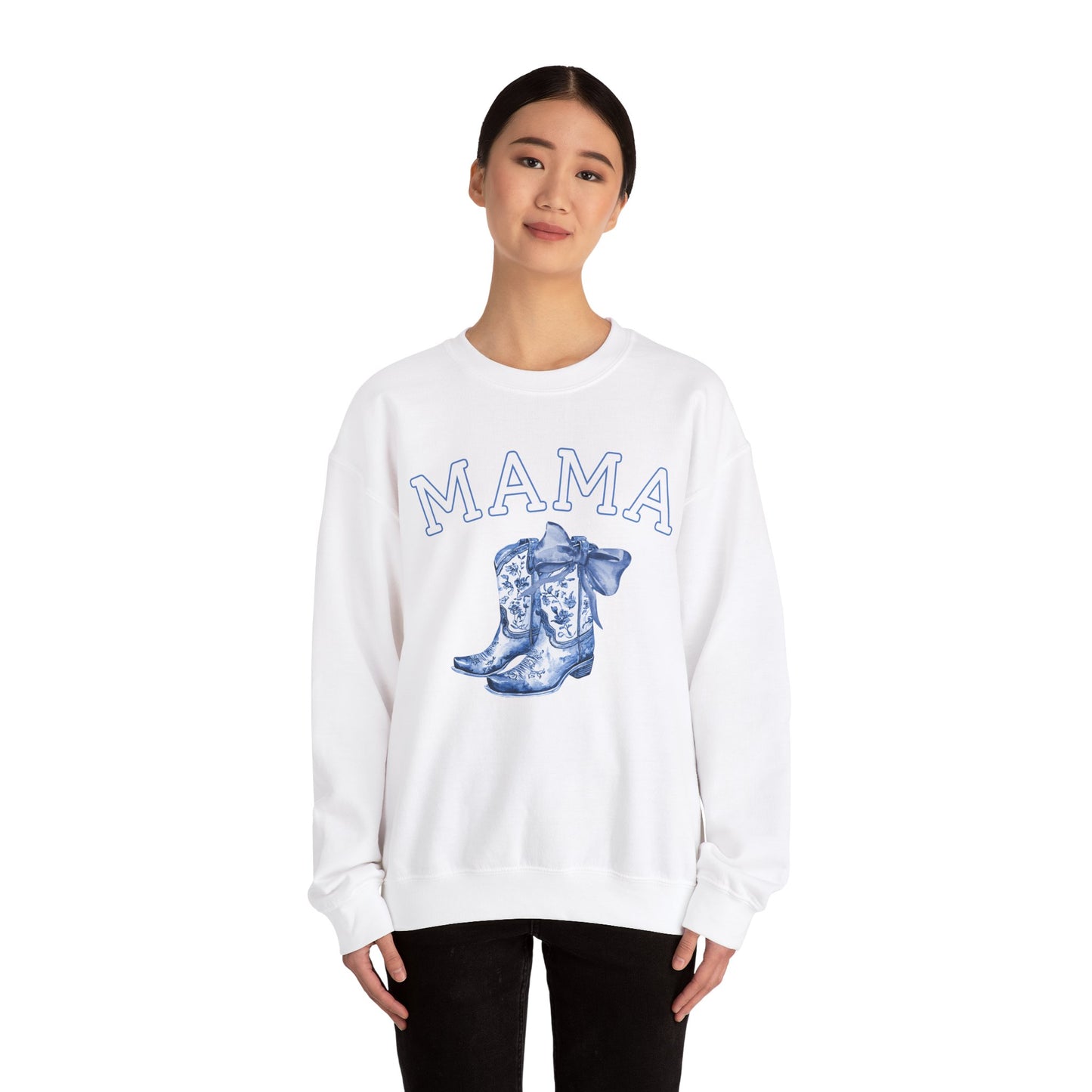 Western Toile Coquette Mama Sweatshirt
