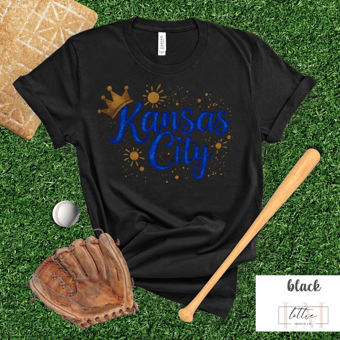 Kansas City Crown Baseball T-Shirt