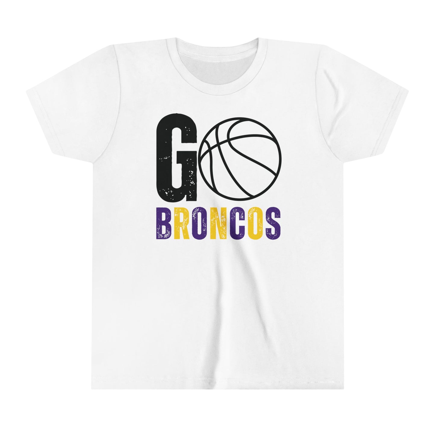 Basketball GO Broncos Youth Shirt