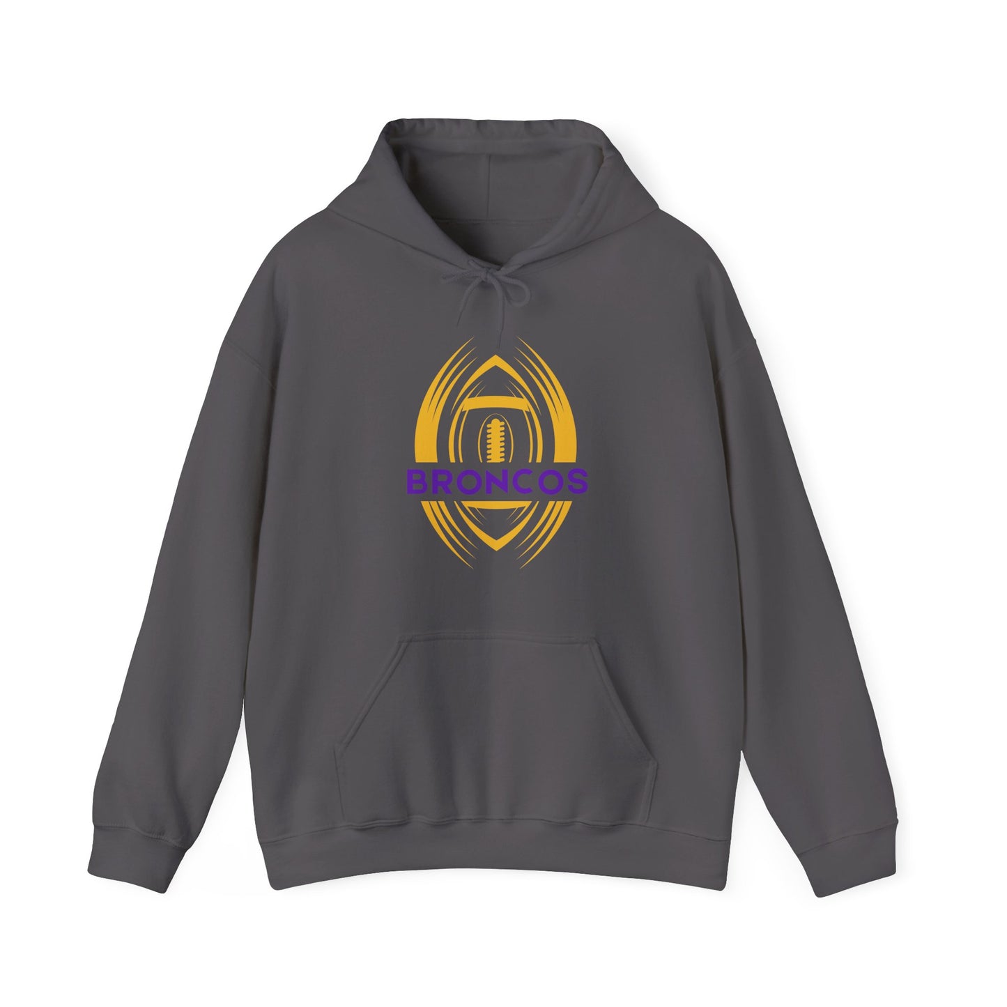 Adult Unisex Broncos Hoodie with Custom Name and Number