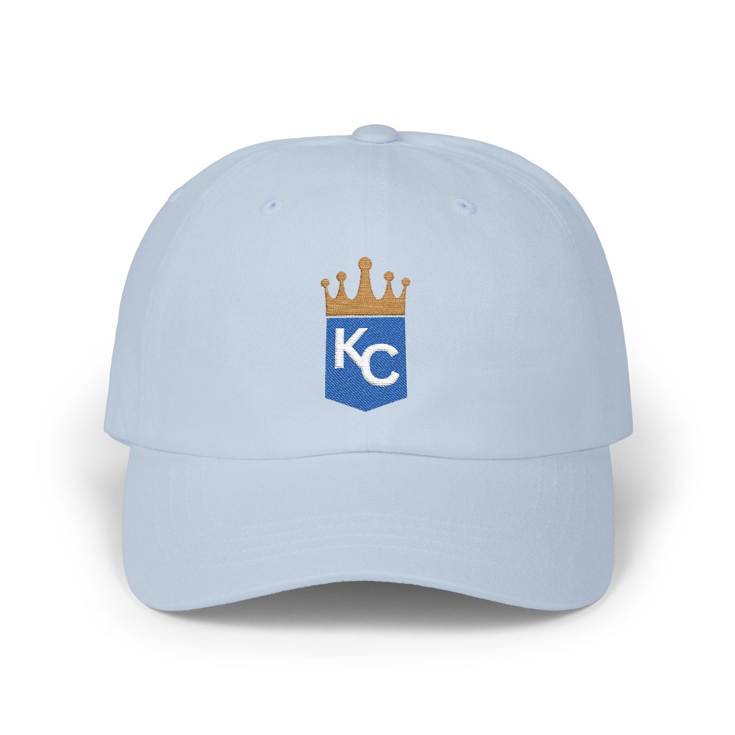 Embroidered Kansas City Crown Baseball Hat