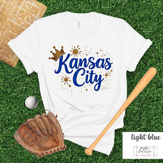 Kansas City Crown Baseball T-Shirt