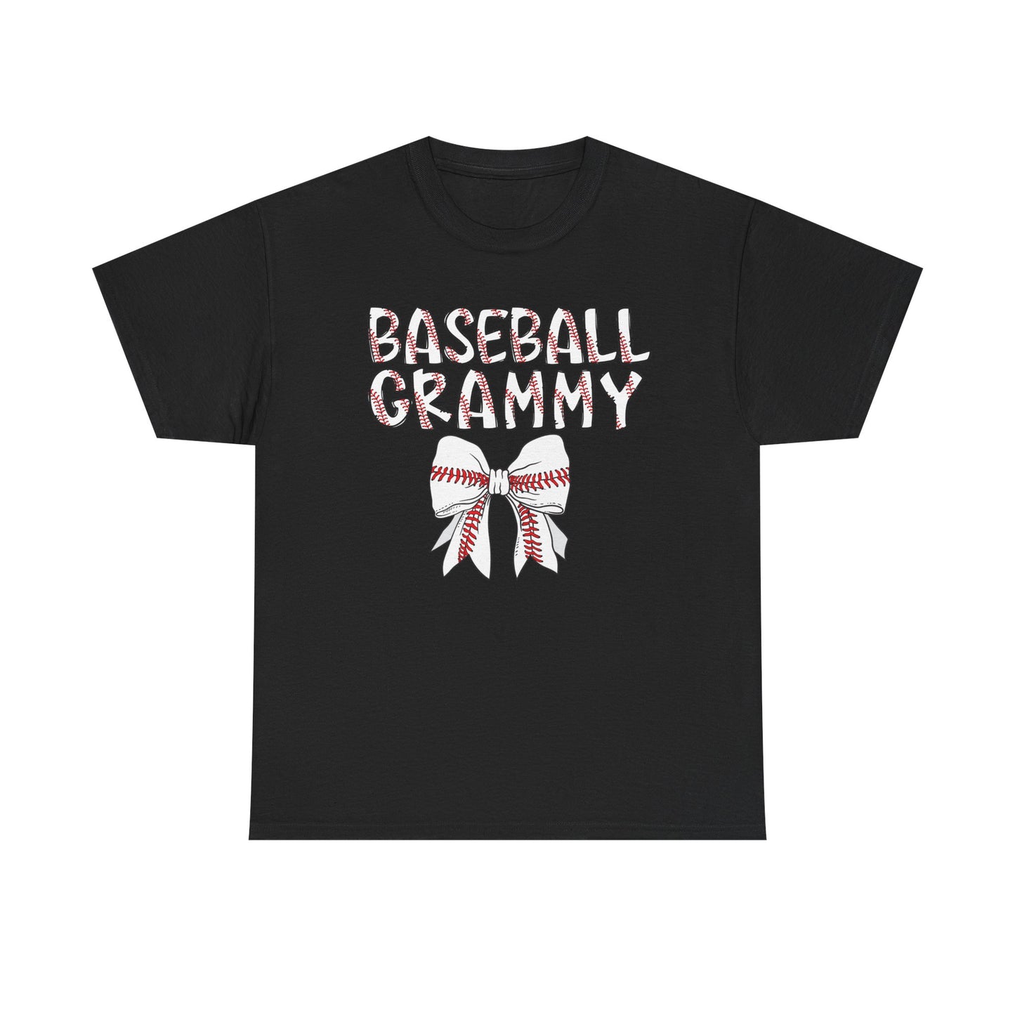 Baseball Grammy Coquette Bow T-Shirt