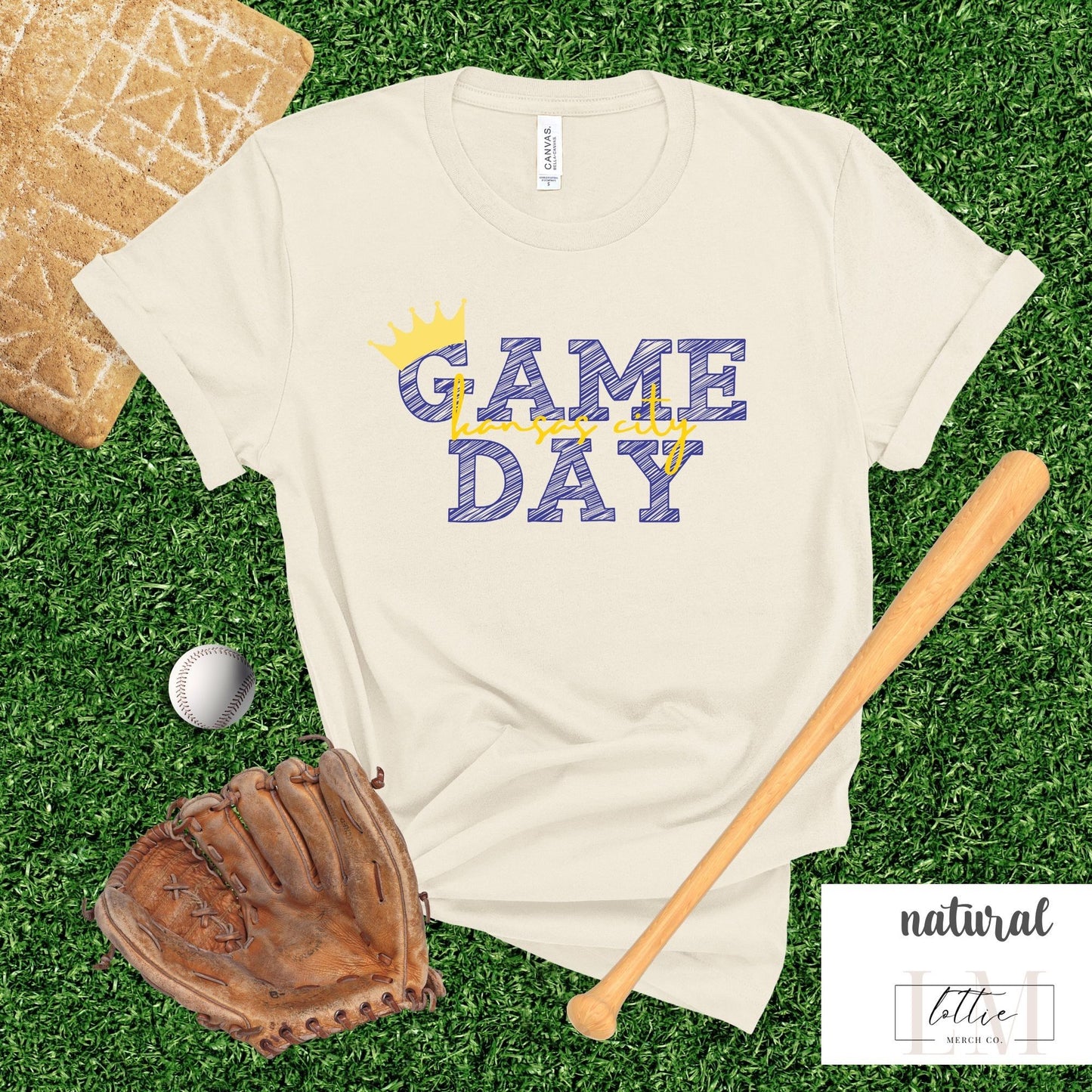 Game Day Kansas City Baseball Tee