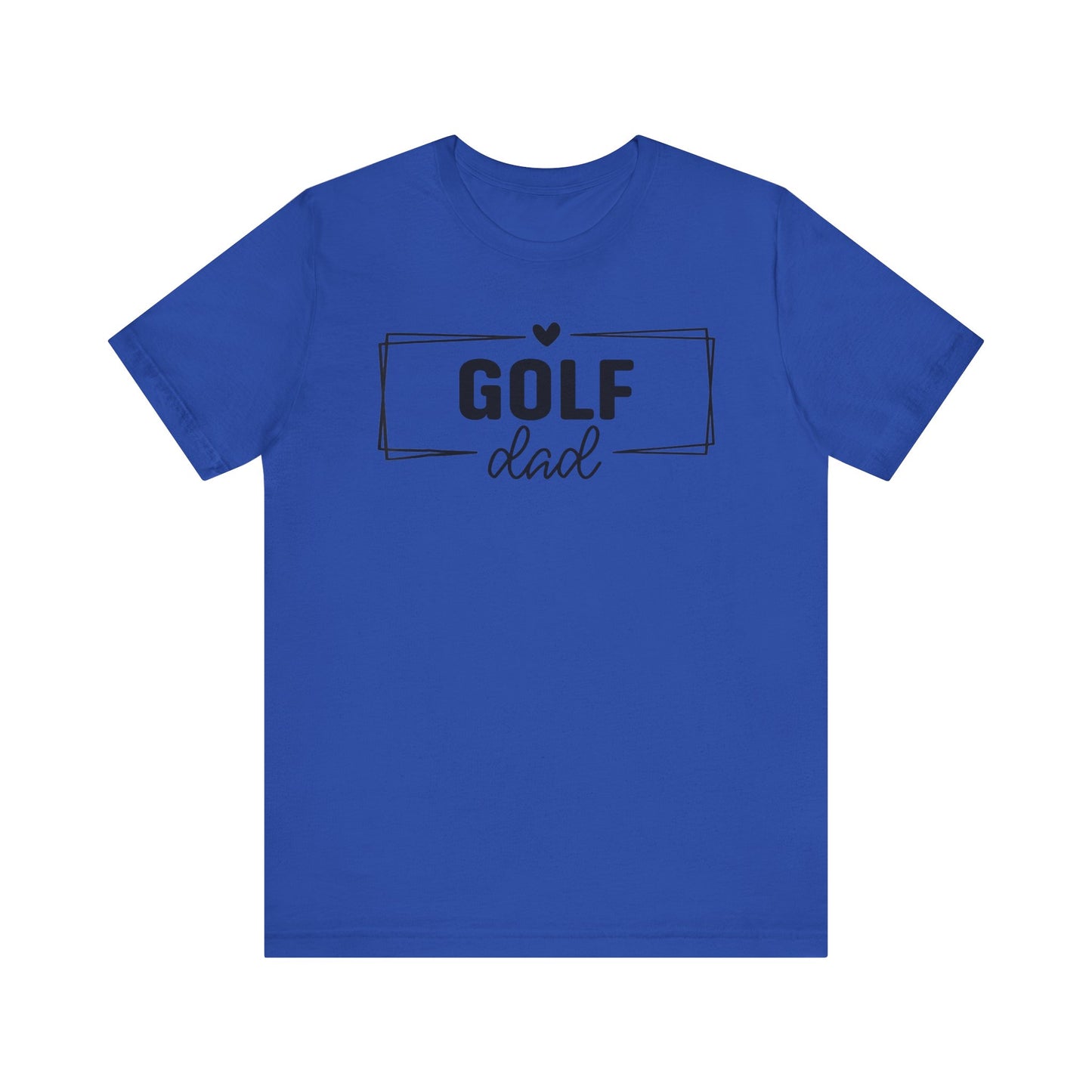 Golf Dad Heart T-shirt