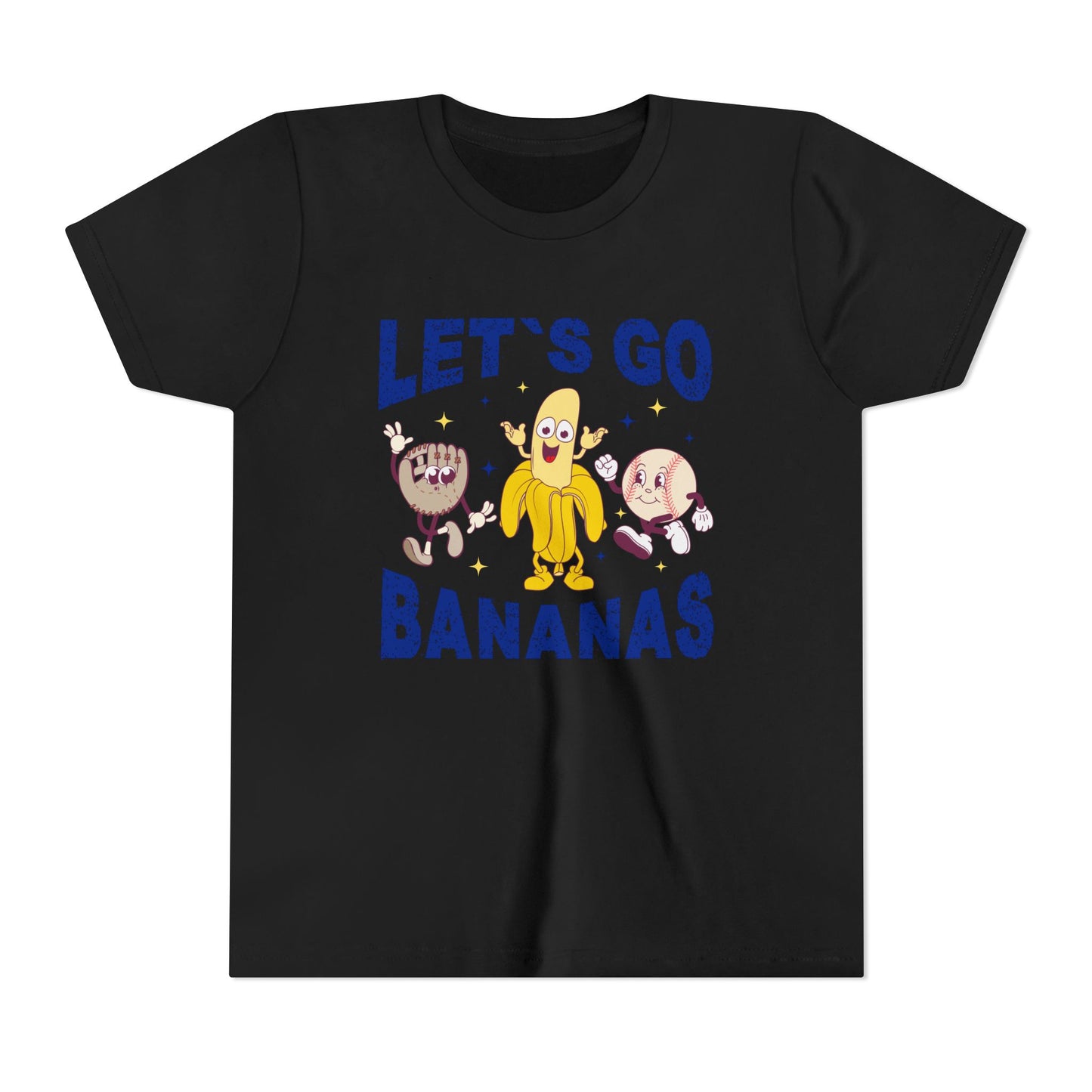 Kids Youth Let's Go Bananas Kansas City Baseball T-shirt