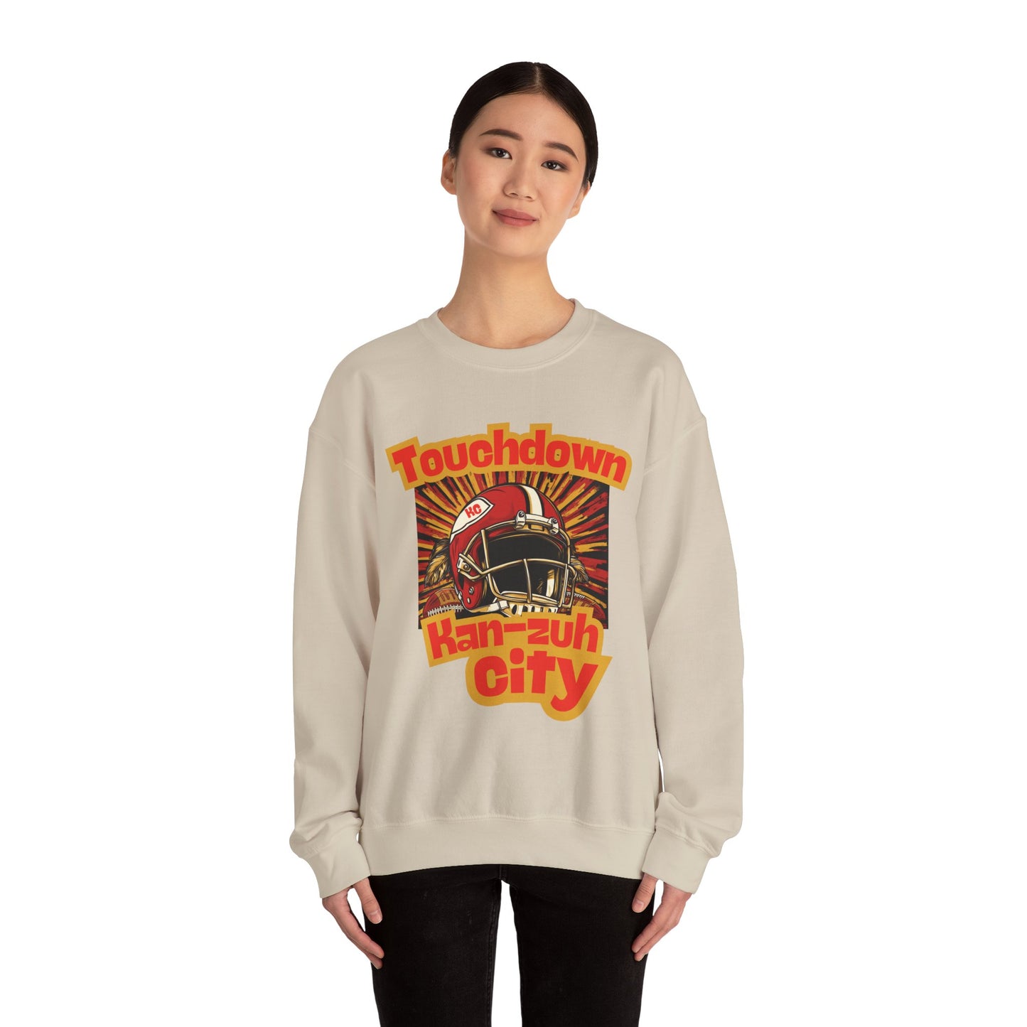Touchdown Kan-Zuh City Football Sweatshirt