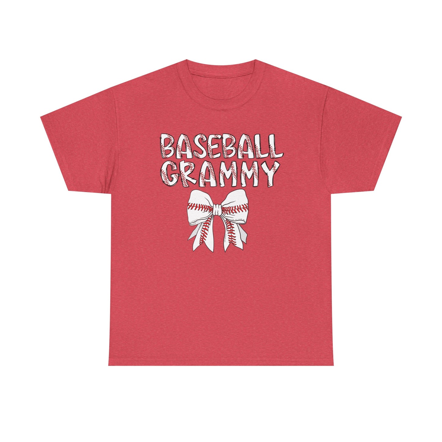 Baseball Grammy Coquette Bow T-Shirt