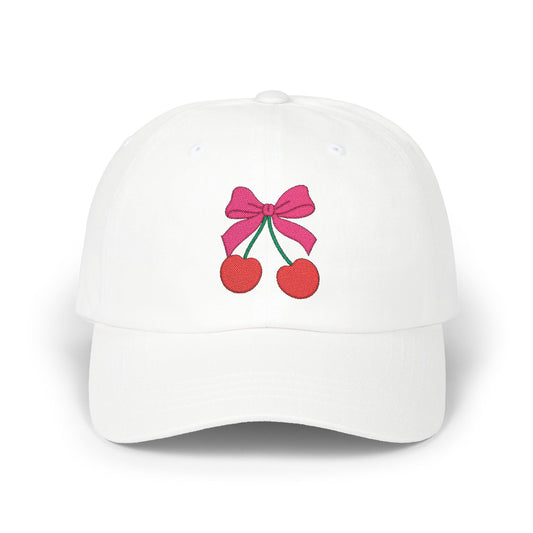 Bow Cherries - Classic Dad Cap