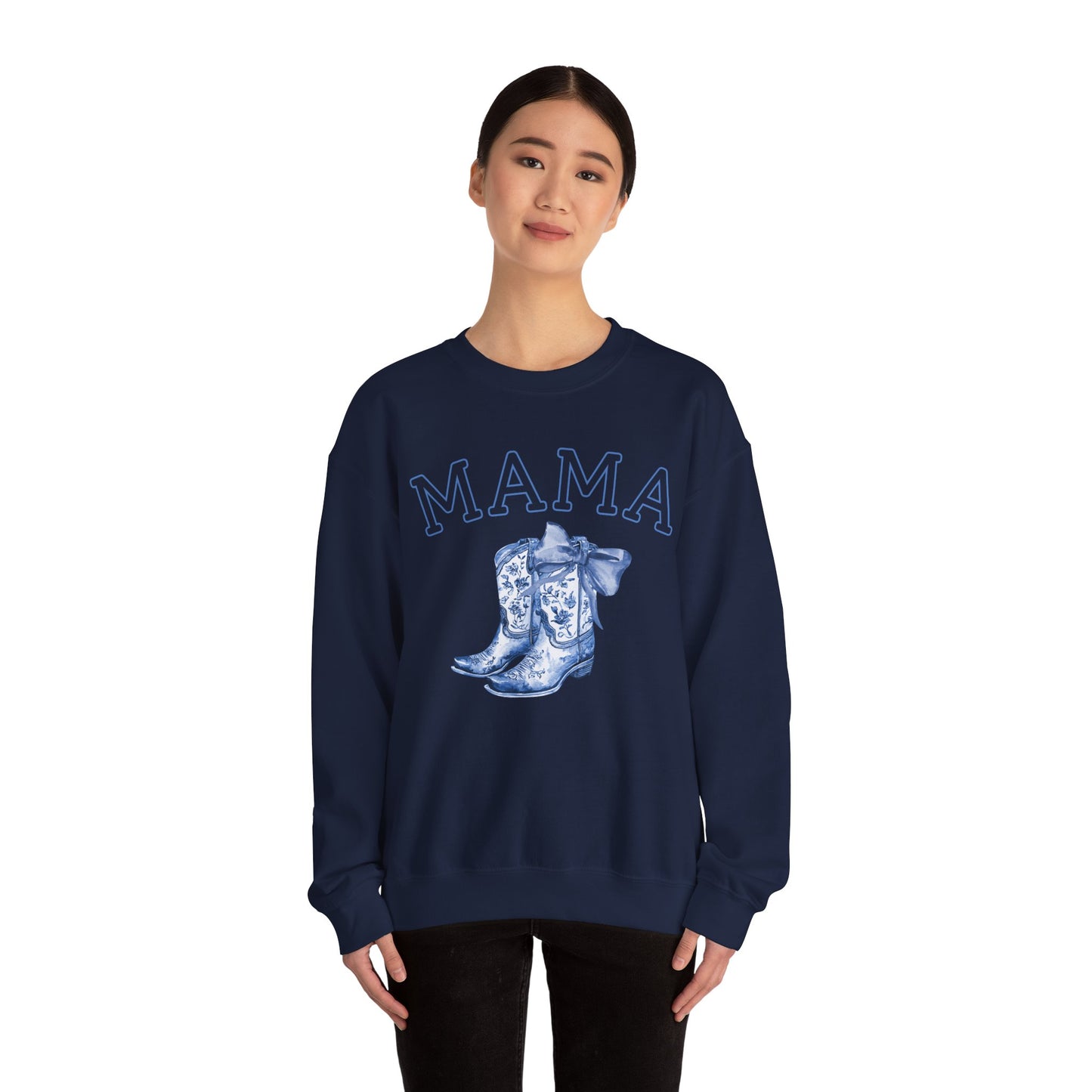 Western Toile Coquette Mama Sweatshirt