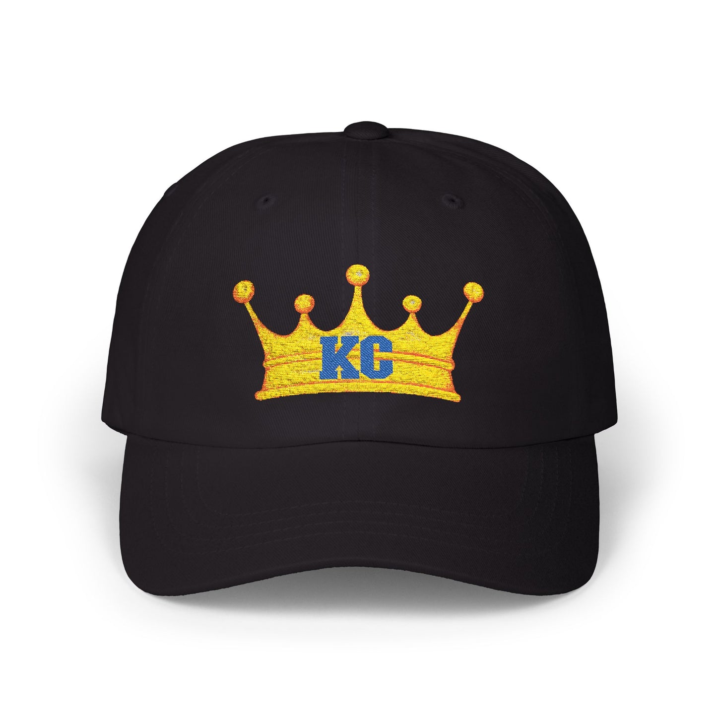 Kansas City Baseball Crown Letter Embroidered Dad Cap, Mother's Day Gift, Birthday Gift for Mom