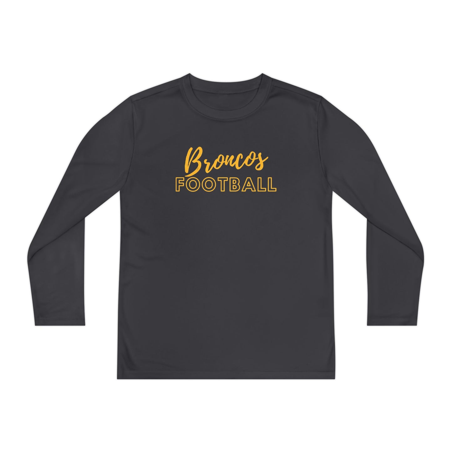 Broncos Football Youth Long Sleeve Tee