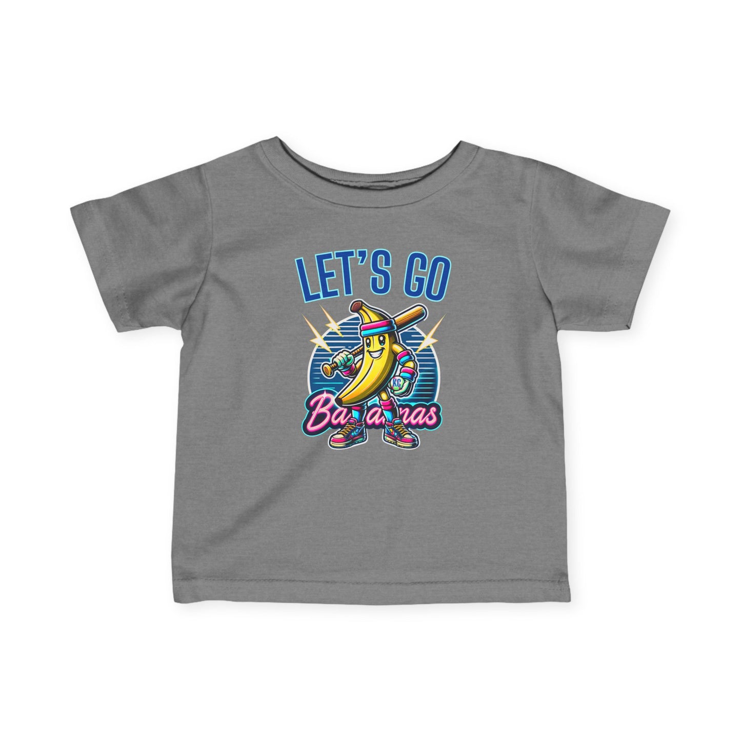 Infant Let's Go Bananas Kansas City Baseball Shirt