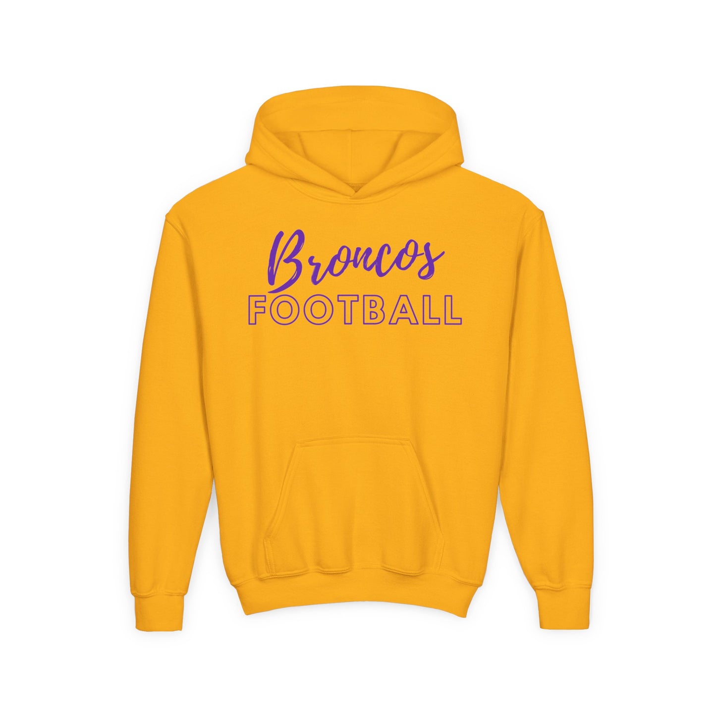 Broncos Football Youth Hoodie
