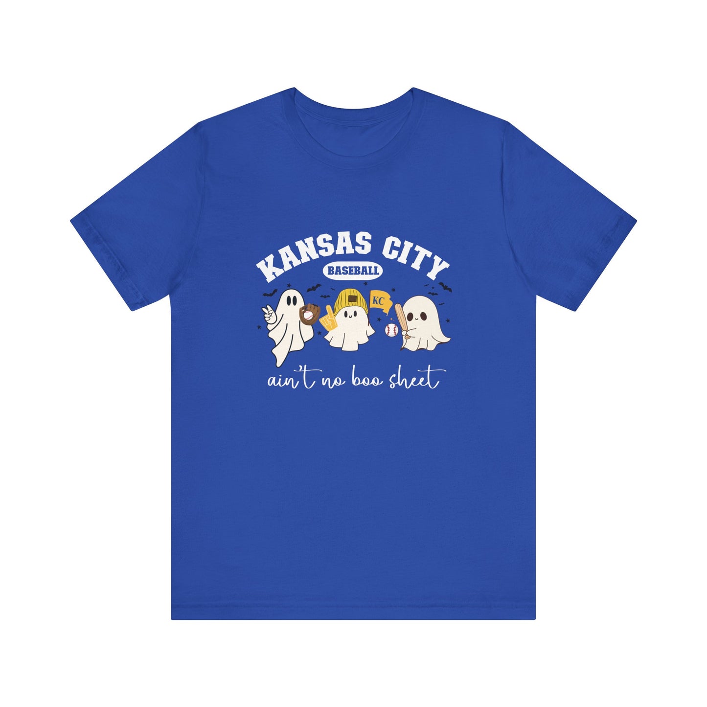 Kansas City Baseball Aint No Boo Sheet T-shirt