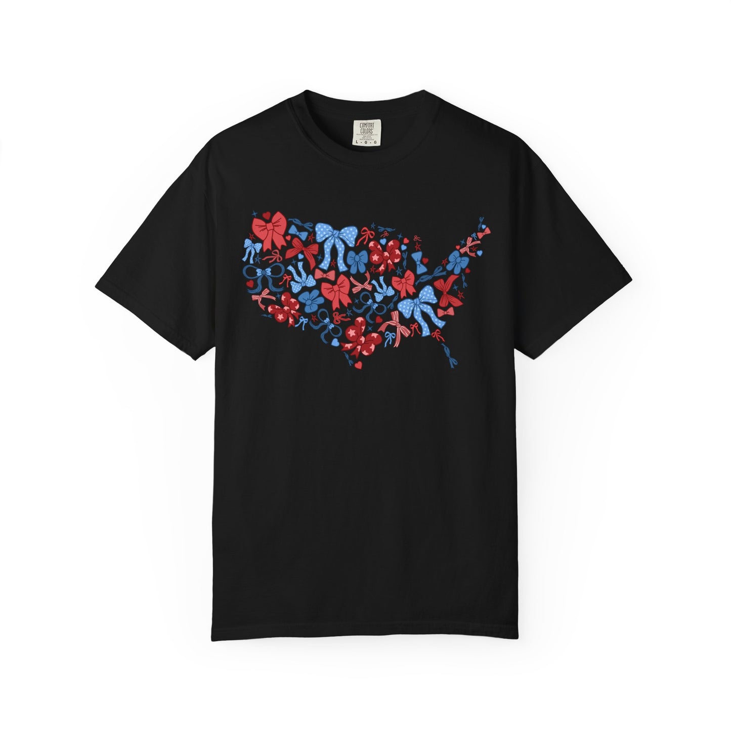 United States of America Bow Graphic Shirt