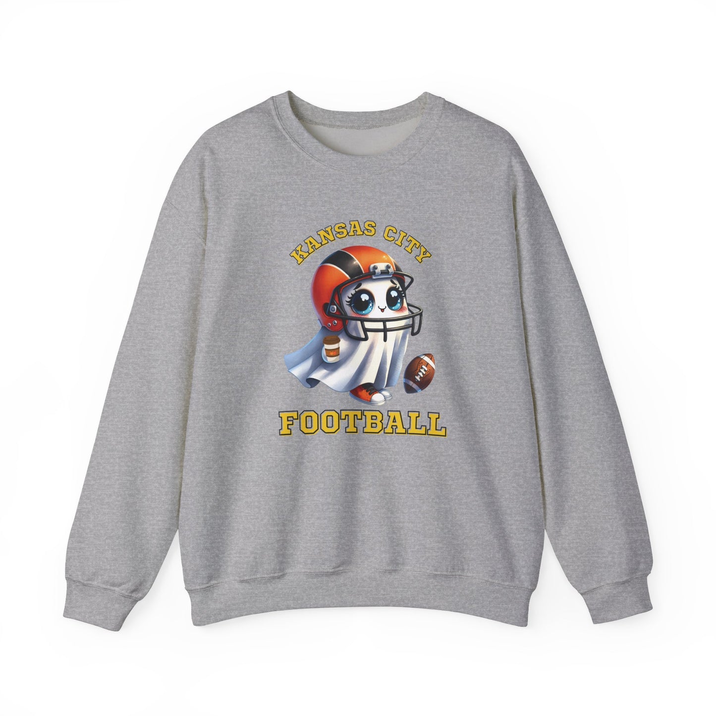 Kansas City Football Ghost Player Sweatshirt