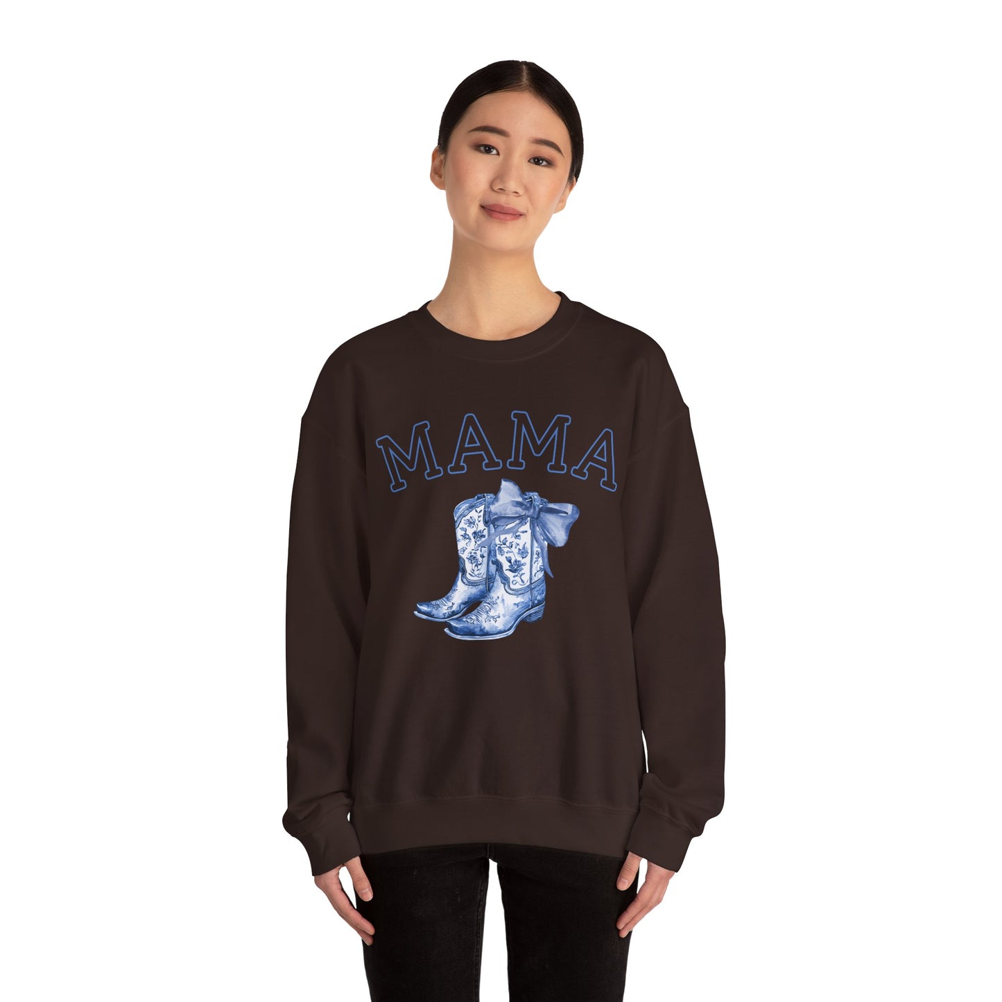 Western Toile Coquette Mama Sweatshirt