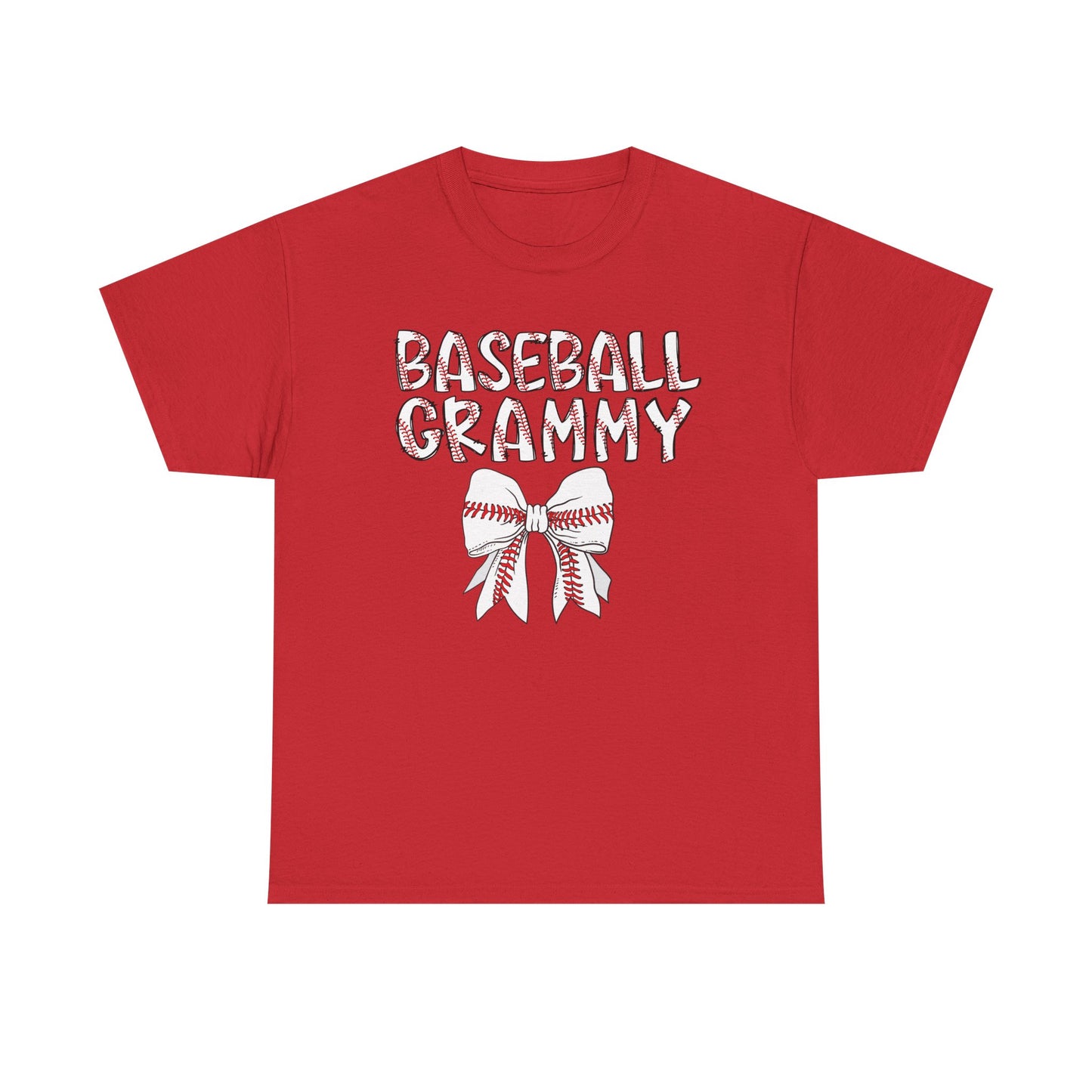Baseball Grammy Coquette Bow T-Shirt