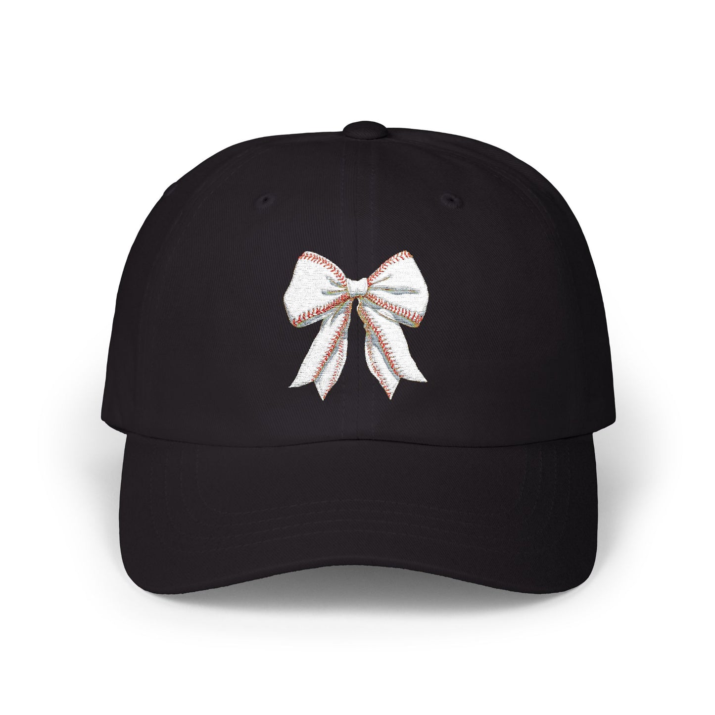 Baseball Bow Embroidered Kansas City Baseball Hat