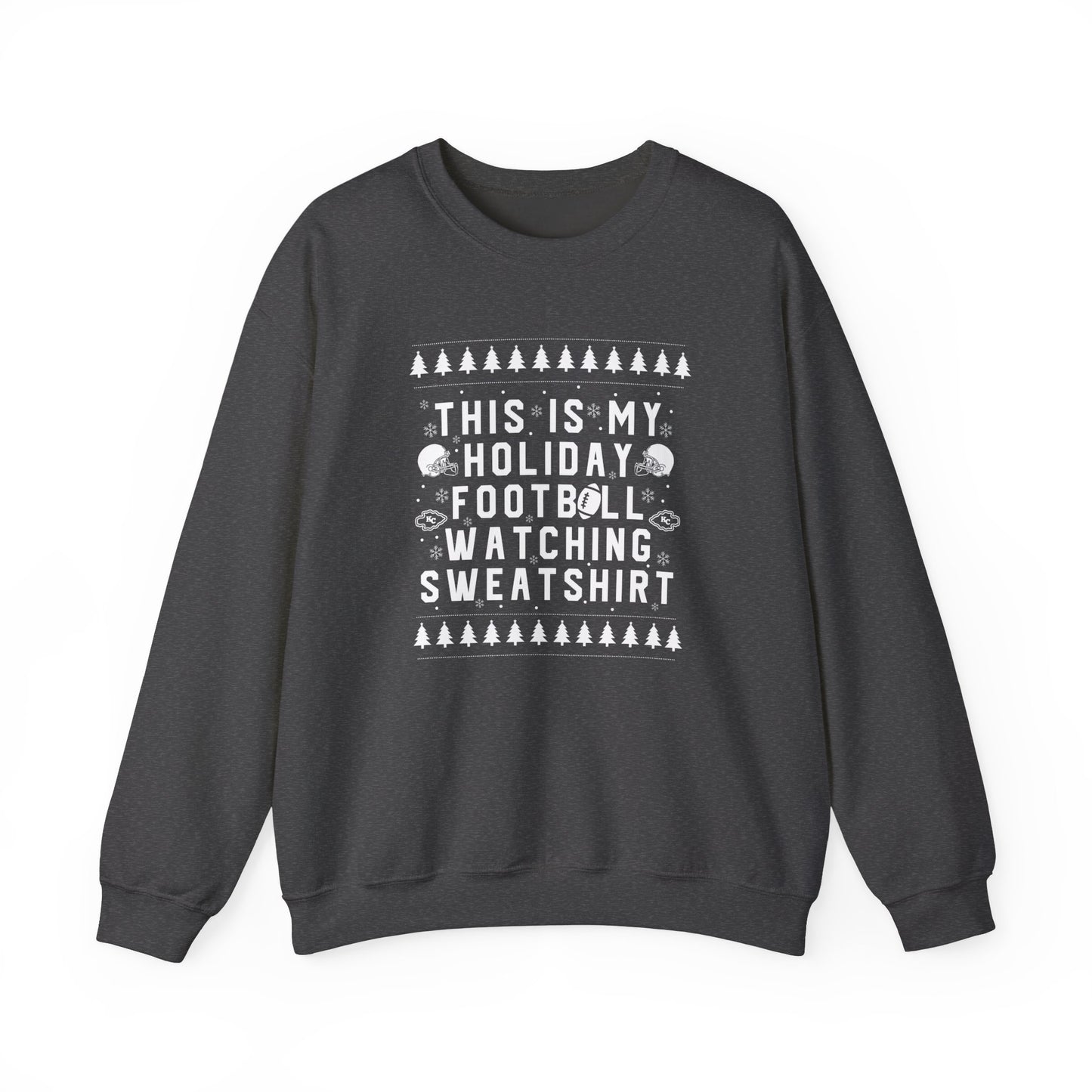 NEW Kansas City Holiday Football Sweatshirt