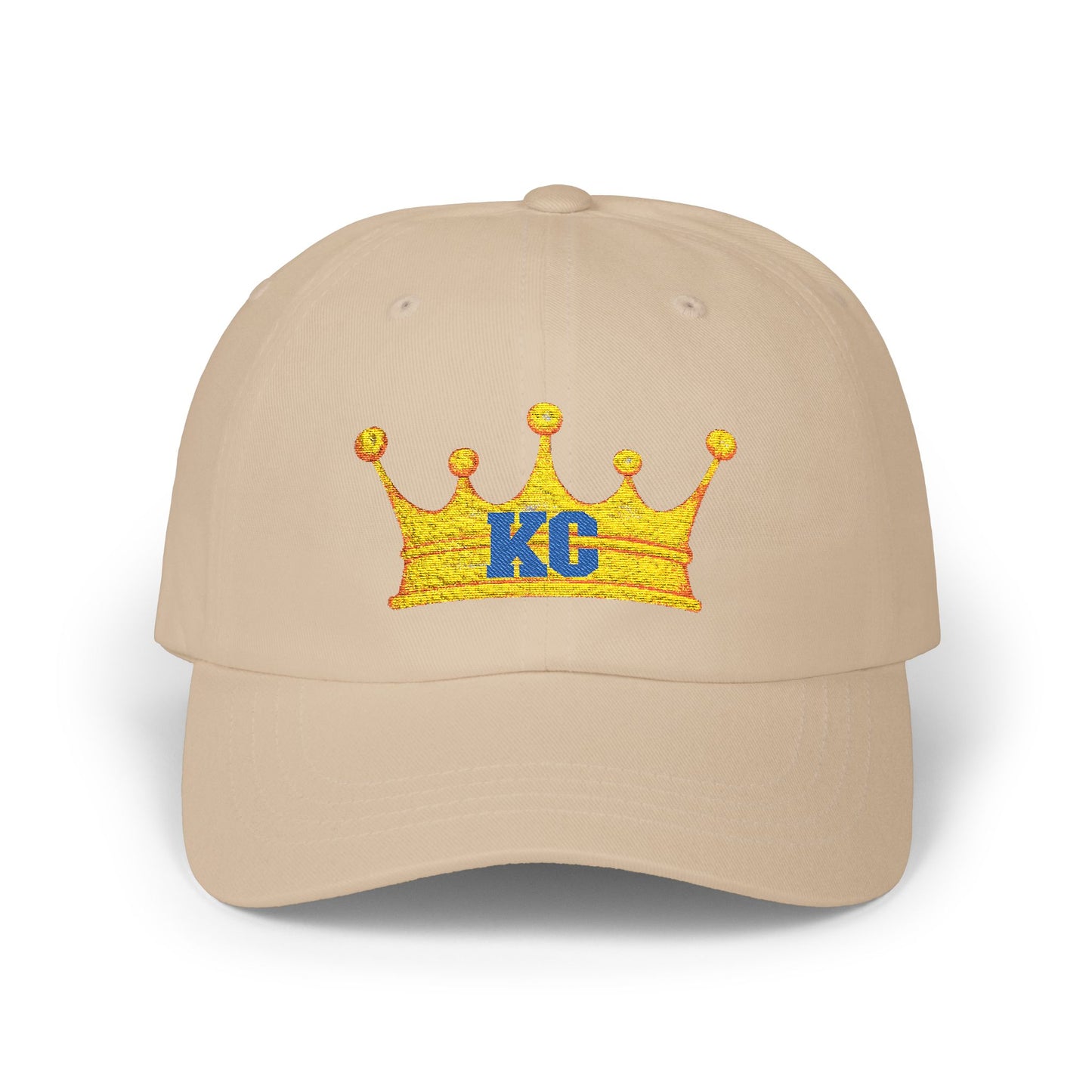 Kansas City Baseball Crown Letter Embroidered Dad Cap, Mother's Day Gift, Birthday Gift for Mom