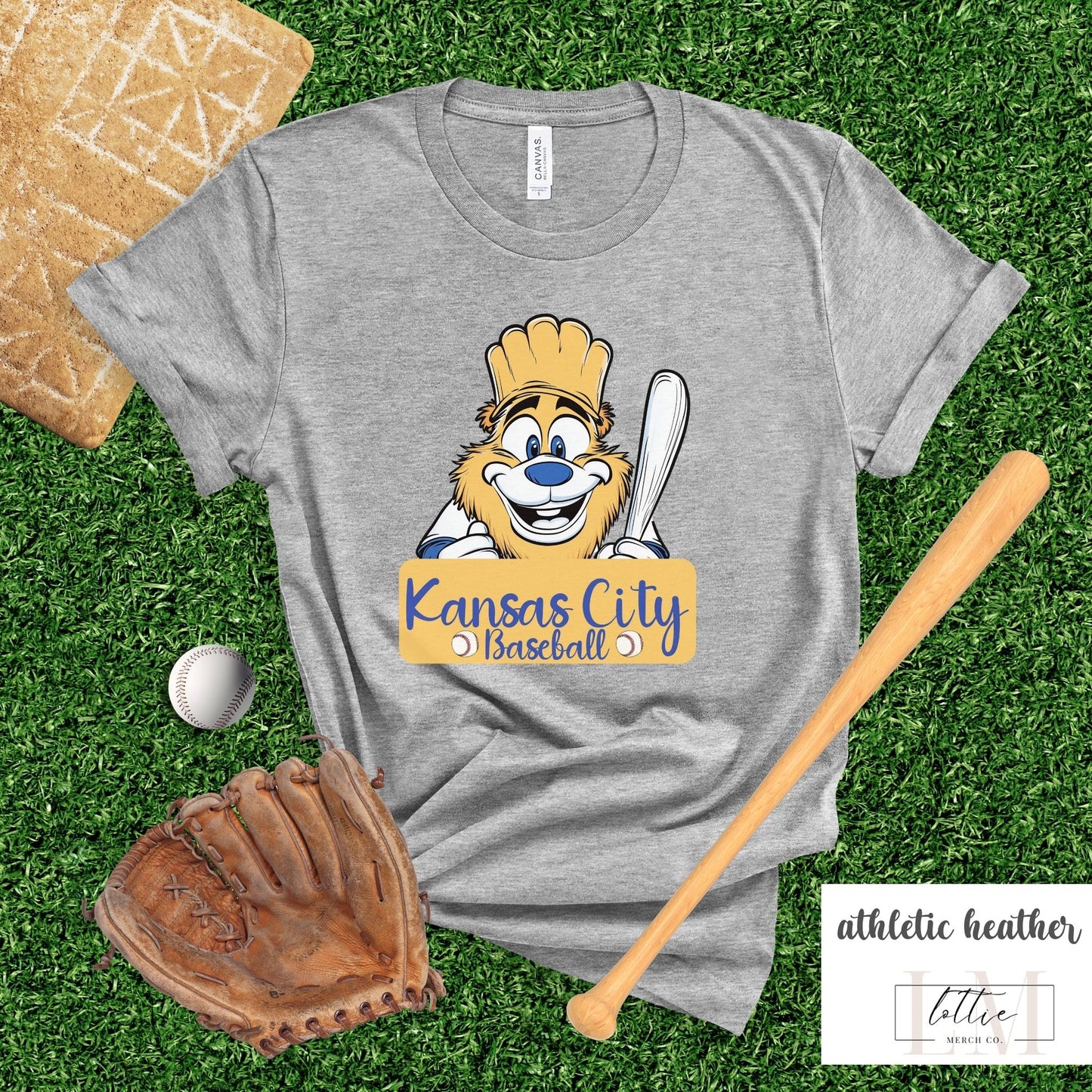 Kansas City Baseball Mascot T-Shirt
