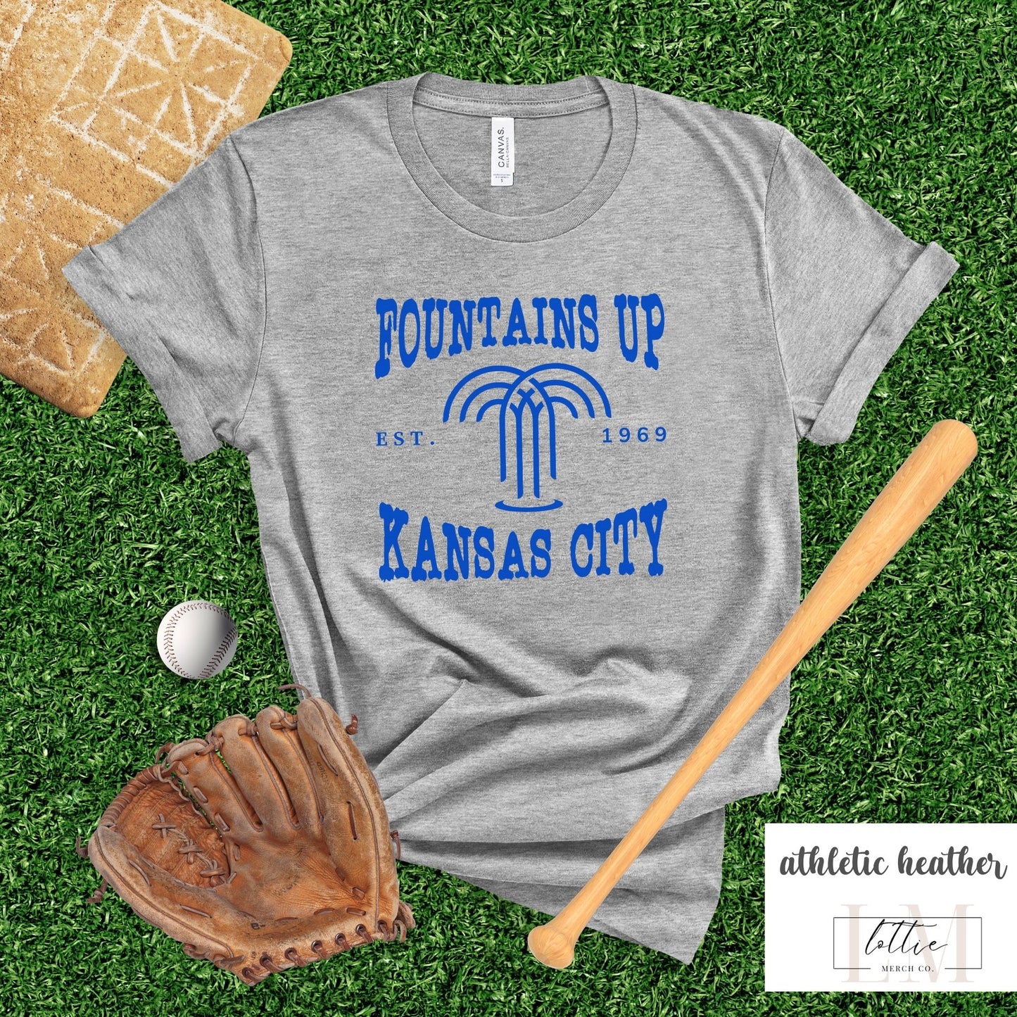 Fountains Up Kansas City Baseball Women's Shirt