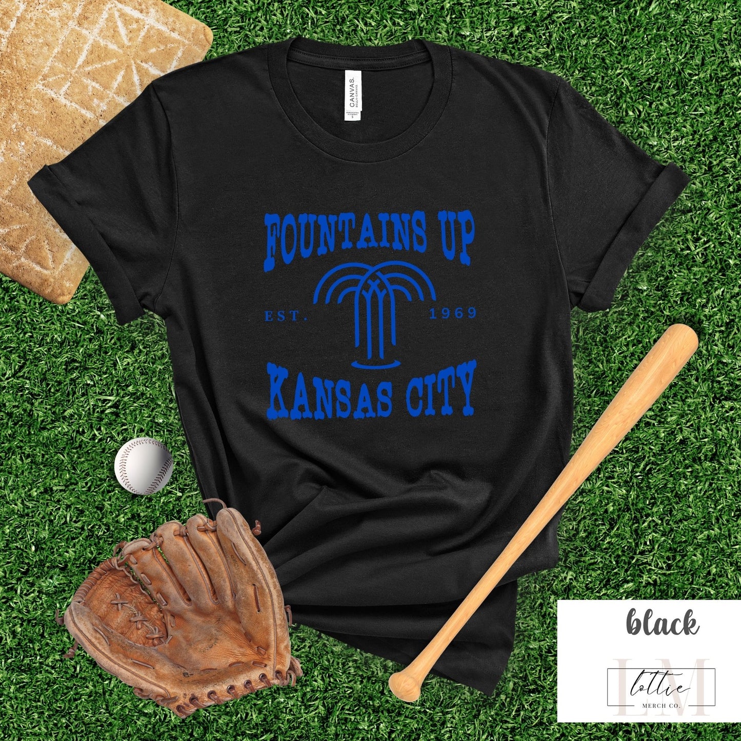 Fountains Up Kansas City Baseball Women's Shirt