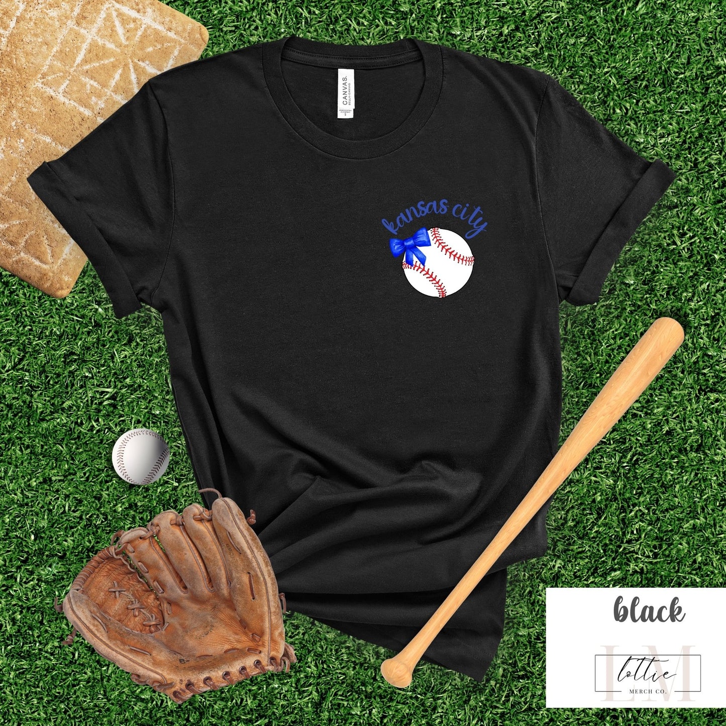 Kansas City Baseball Pocket Design T-Shirt