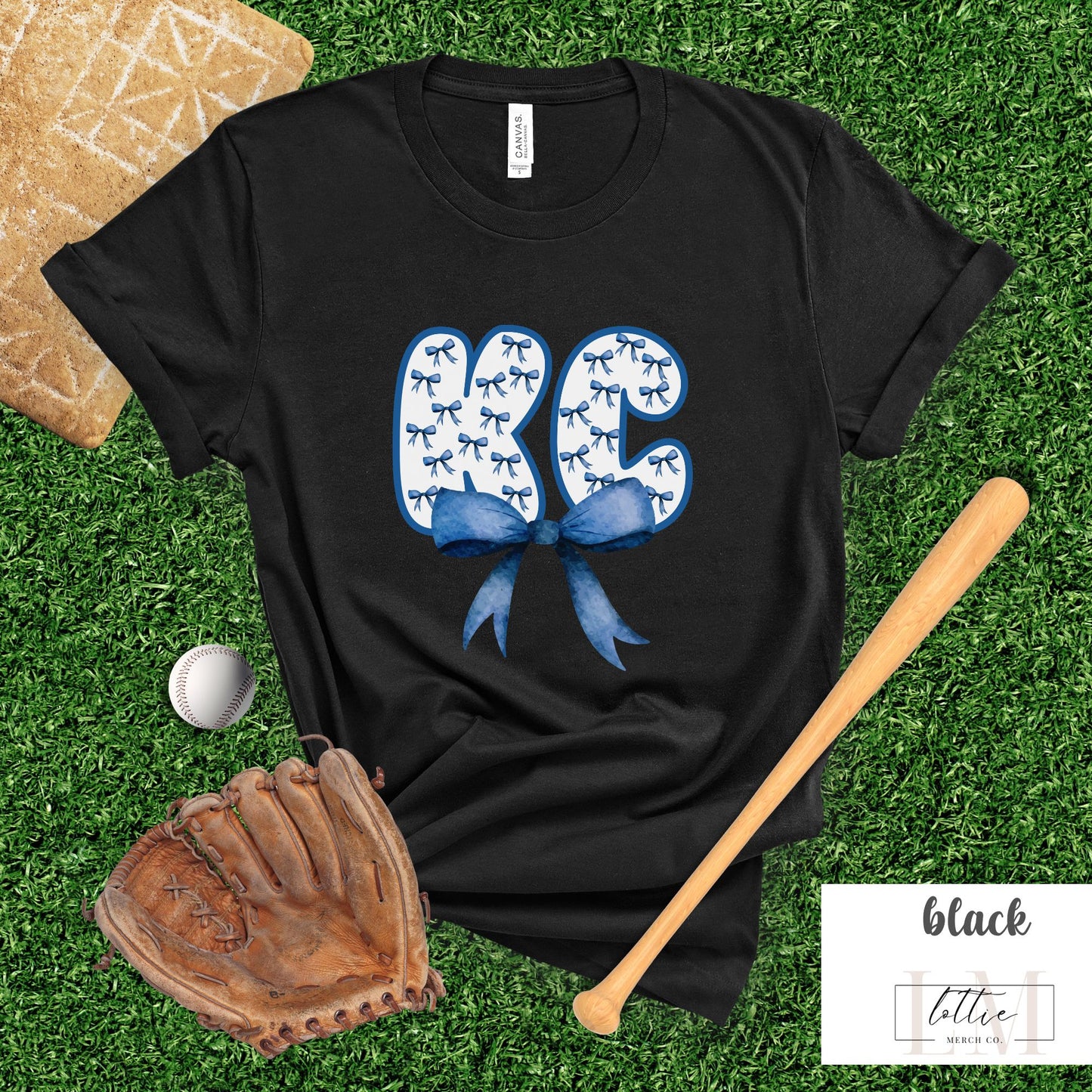 KC Bow Baseball T-Shirt